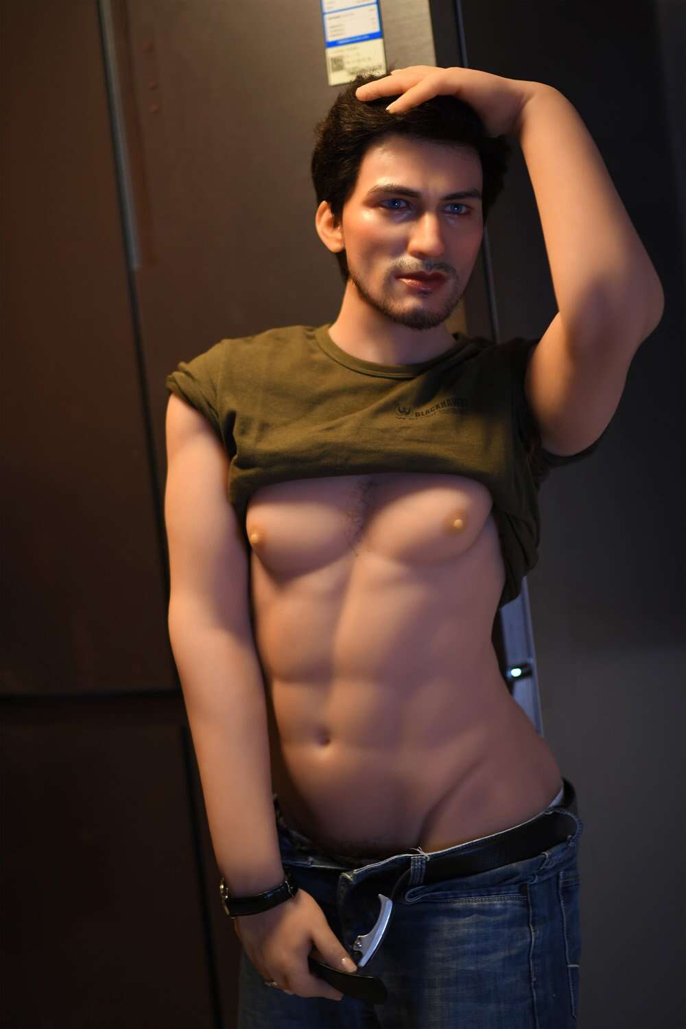 6YE Kaven 5ft58 / 170cm Silicone Head + TPE Body Realistic Male Sex Doll