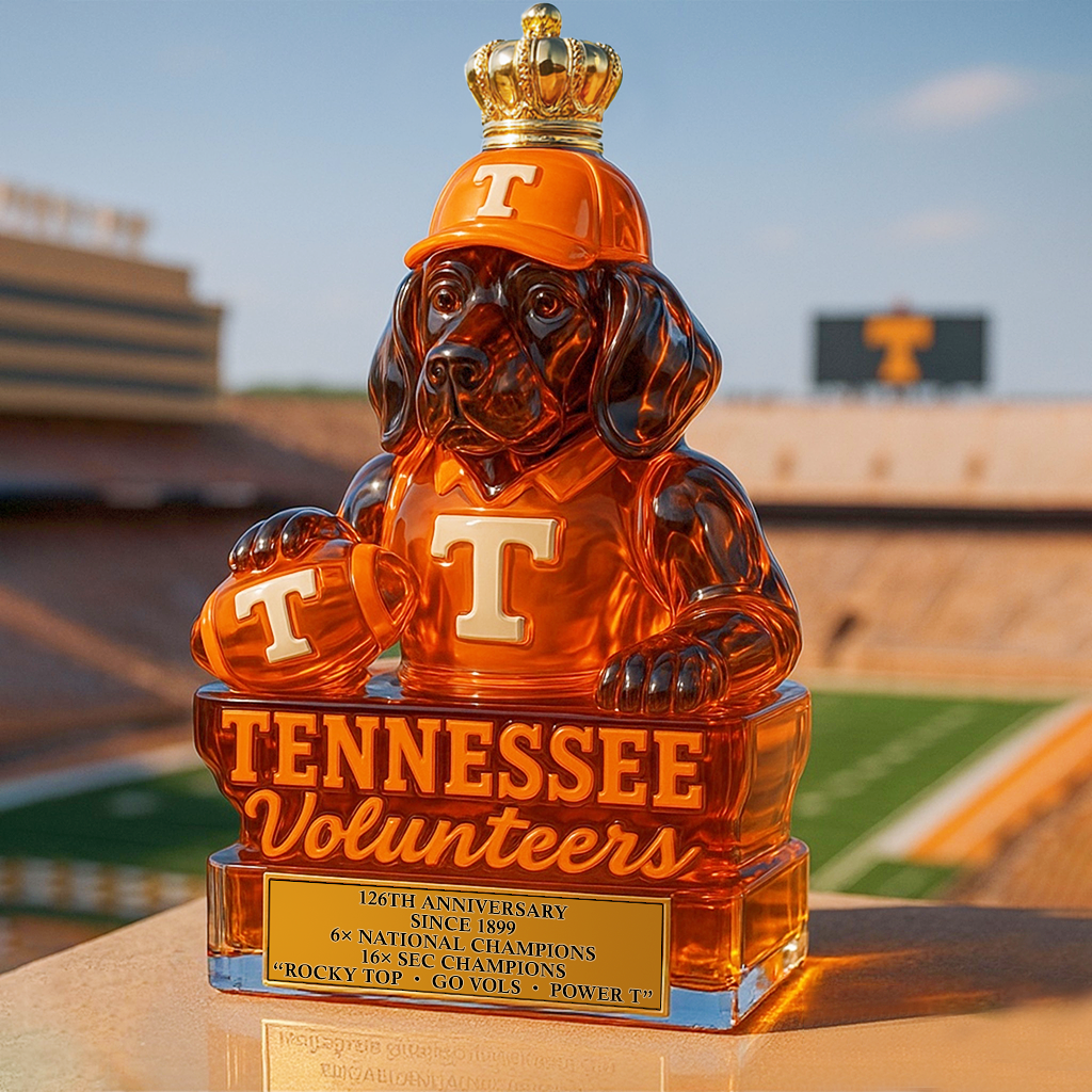 复制Tennessee Volunteers Whiskey Bottle