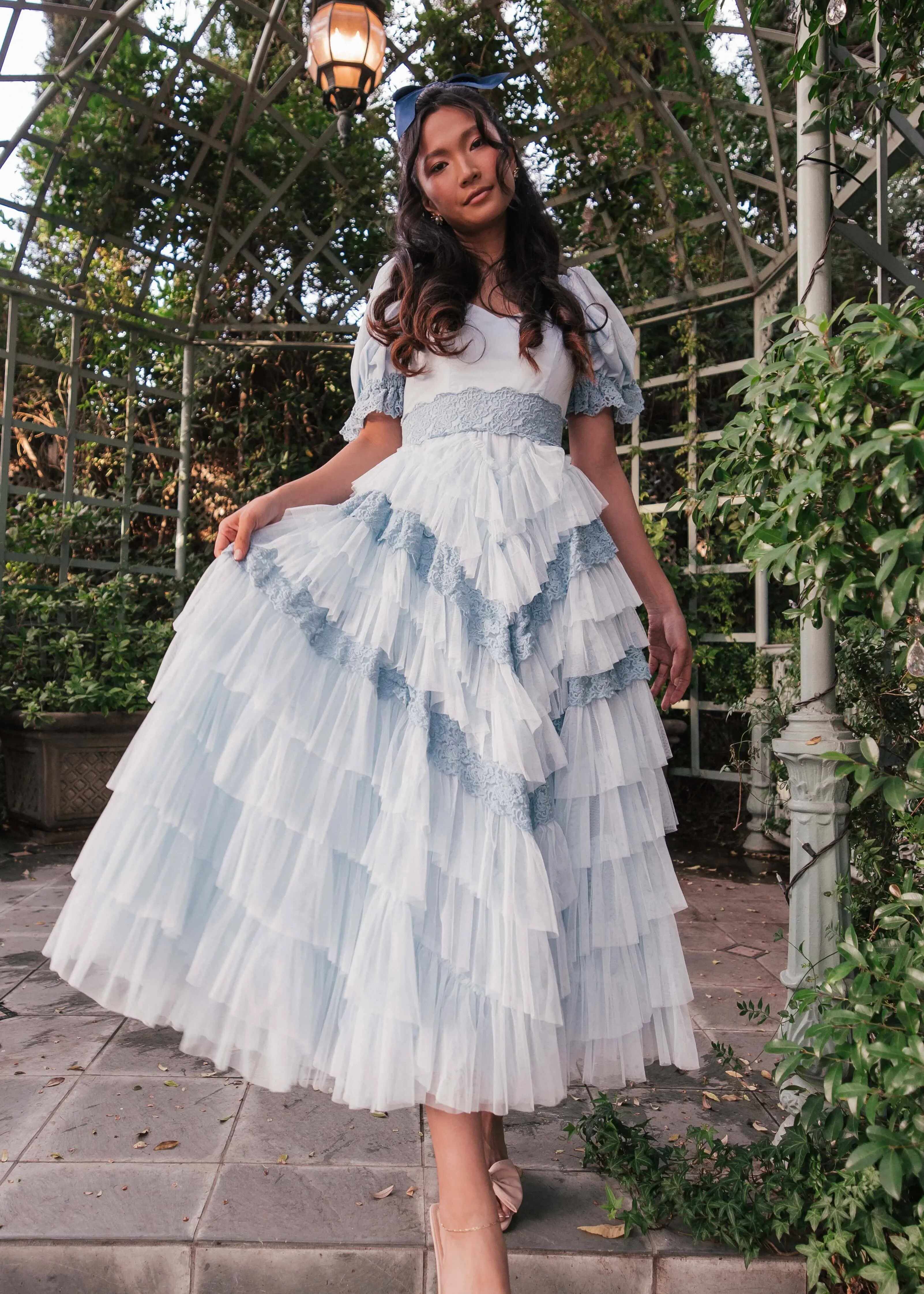 Thumbelina Dress Blue