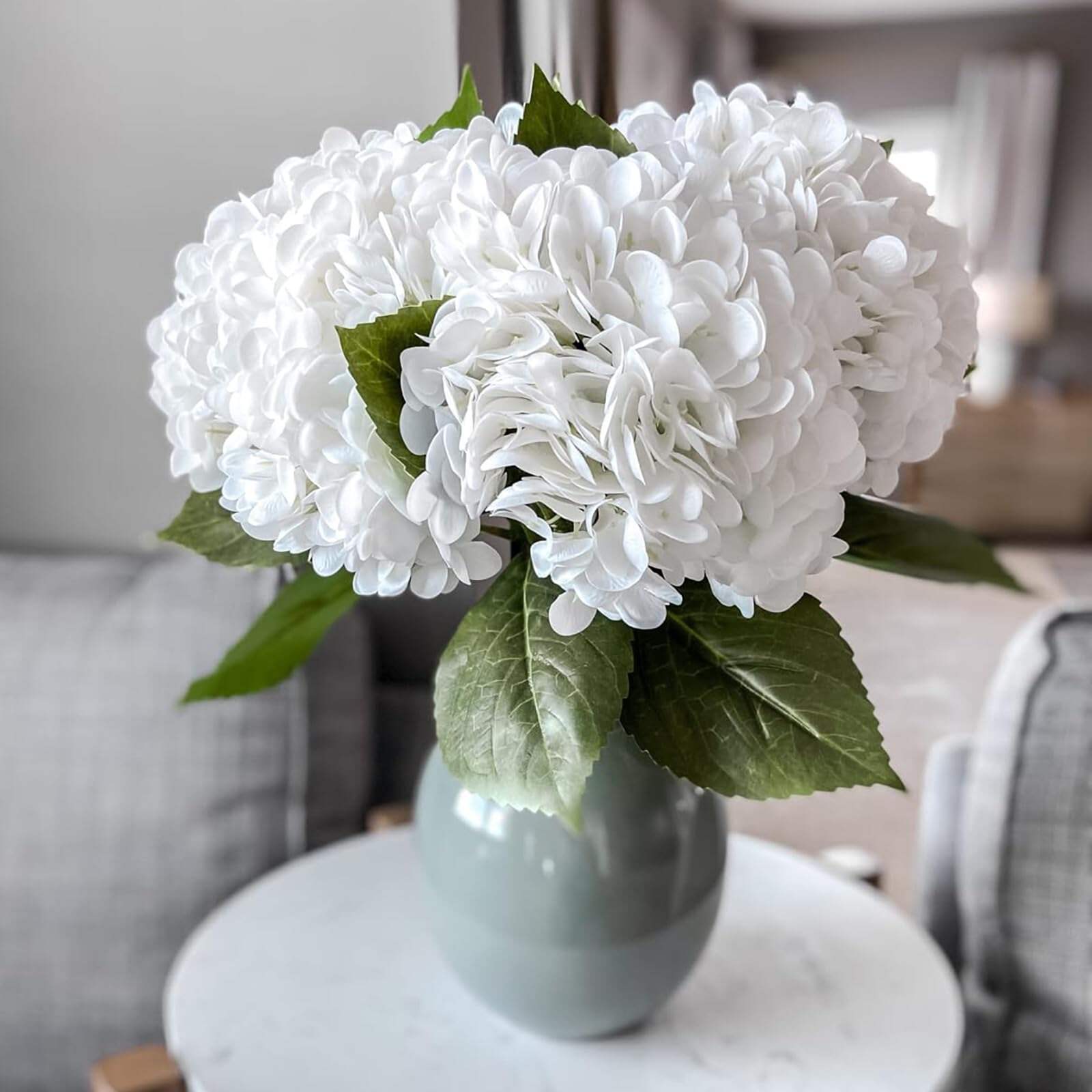 🔥On Sale🔥22 inch Lifelike Artificial Hydrangeas - UV resistant, Waterproof，Windproof