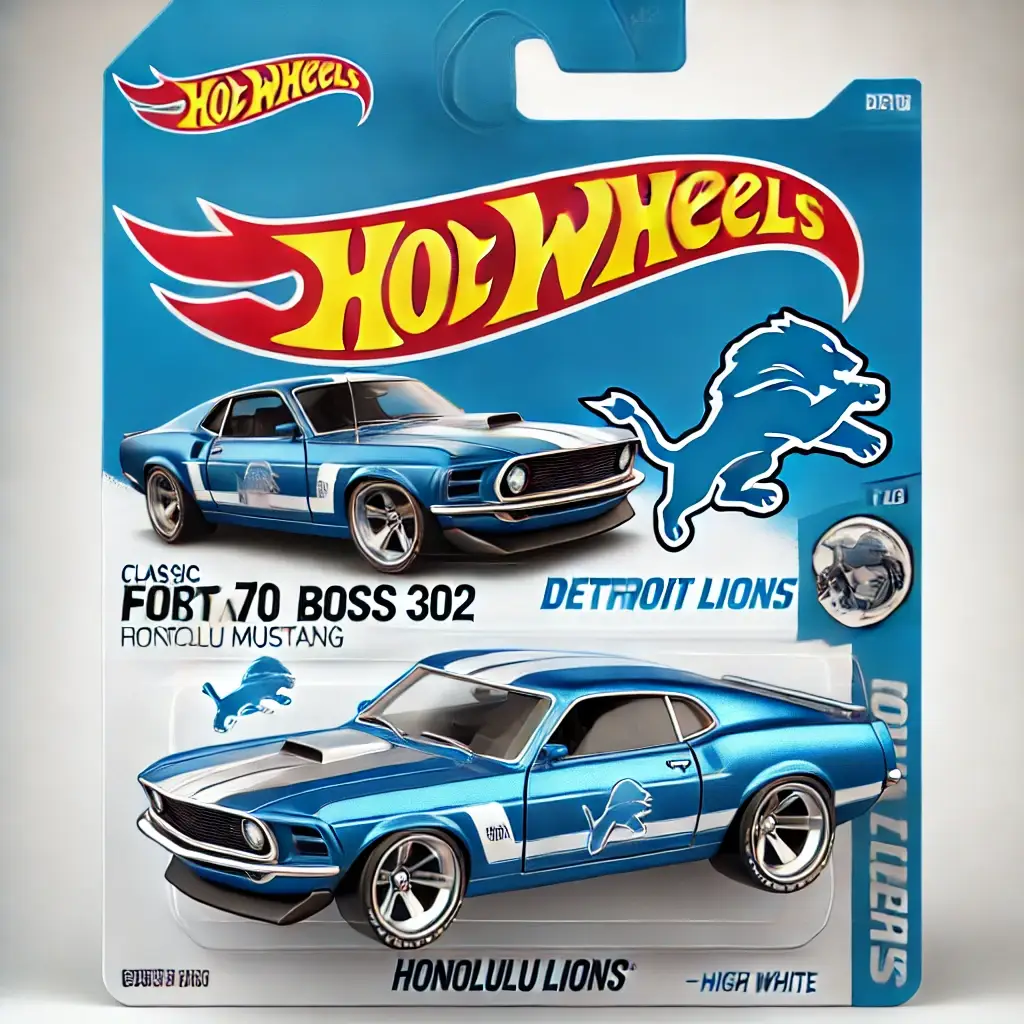 Hot Wheels NFL Team '70 Mustang