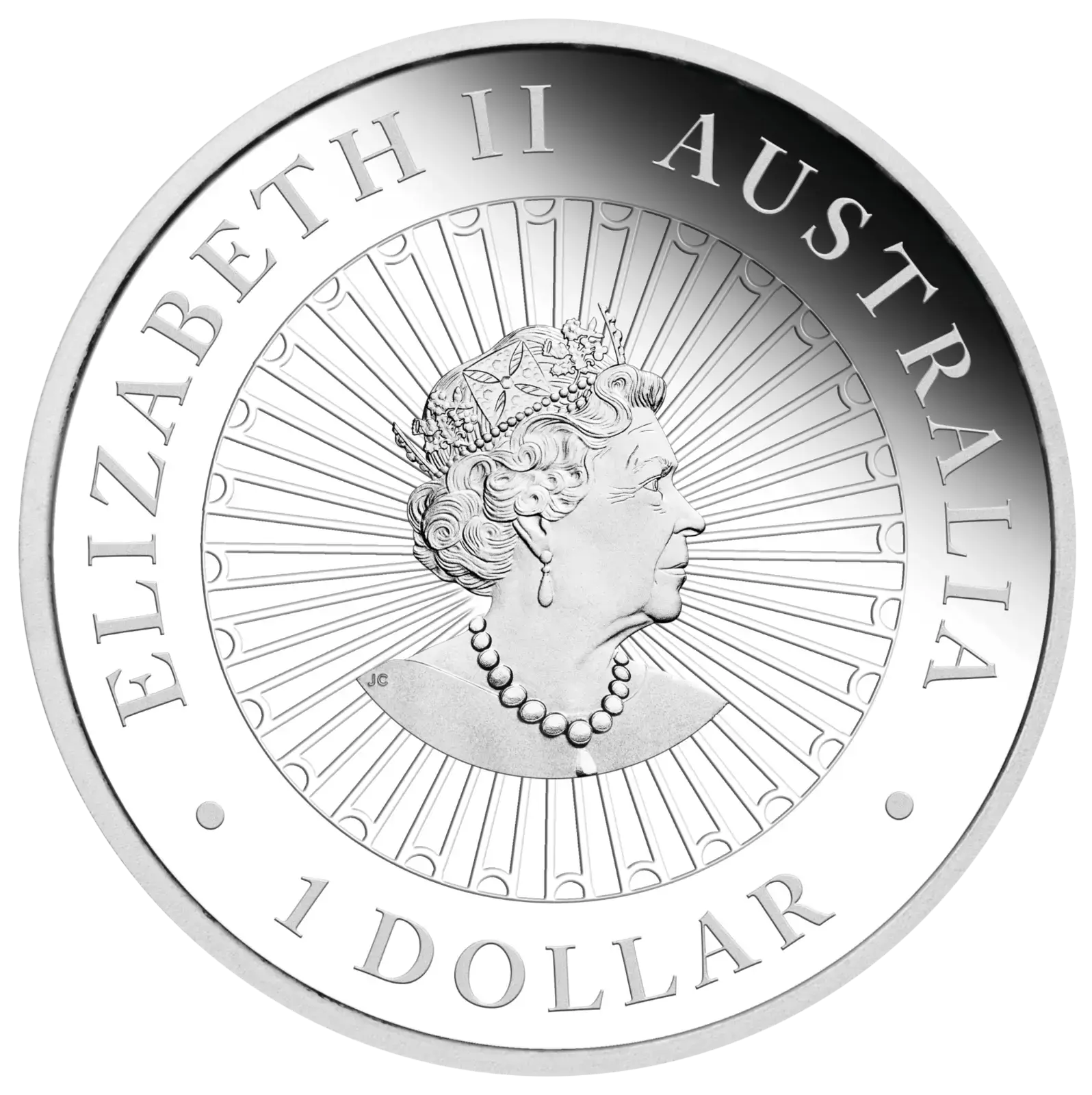 Australian 2022 1oz Silver Proof $1 LEPIDOLITE Coin Great Southern Land
