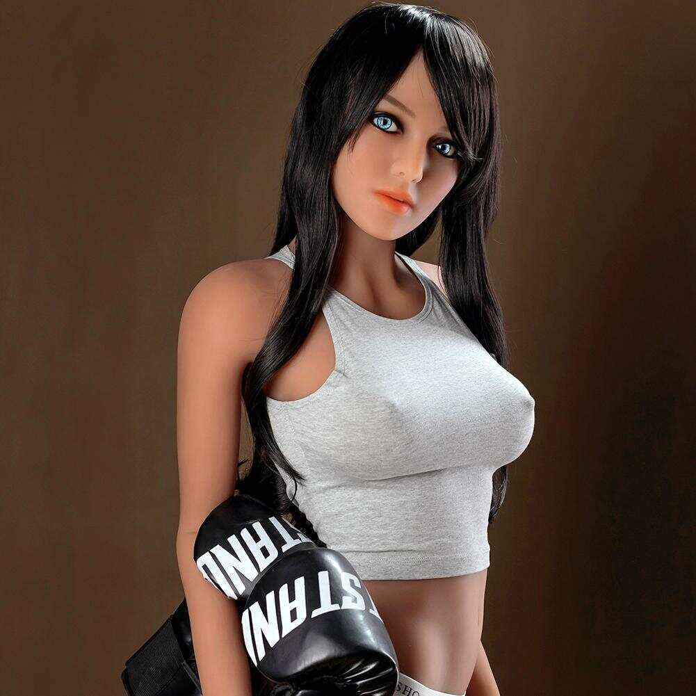 Ella 5ft45 / 166cm #174 Head TPE Small Breastes Boxing Girl Full Size Realistic Sex Doll