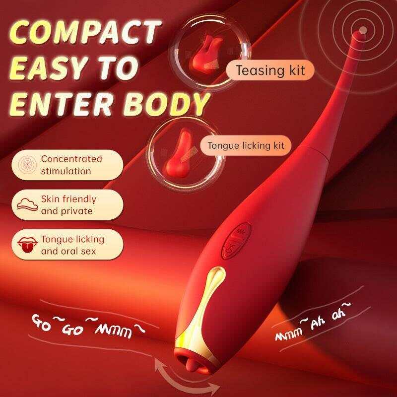 Vibrating Wand Female Clitoral Vibrator Masturbator – Passion Pulse