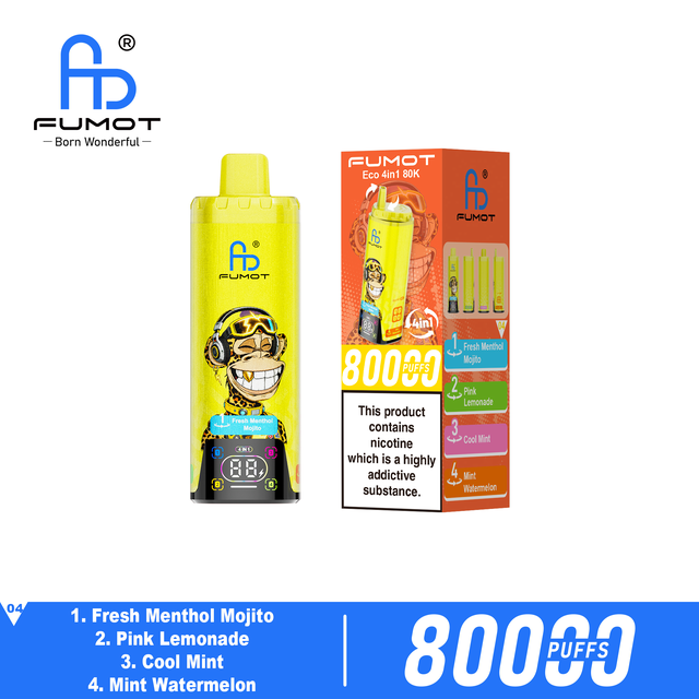 Fumot 4in1 80K -Disposable Vape