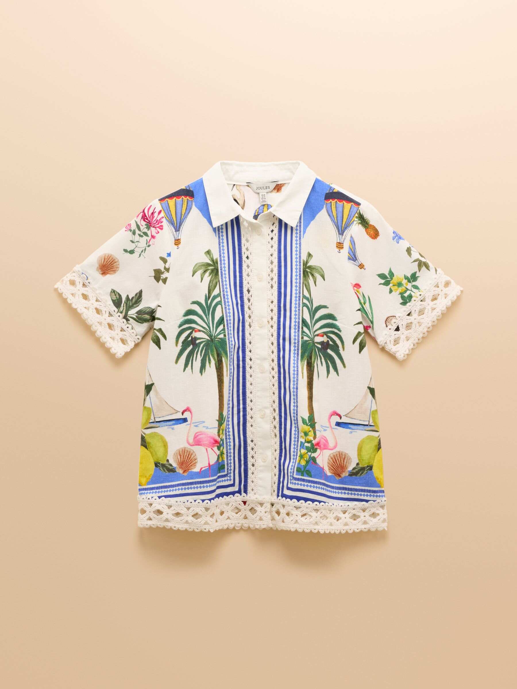 Isobel Multi Crochet Shirt