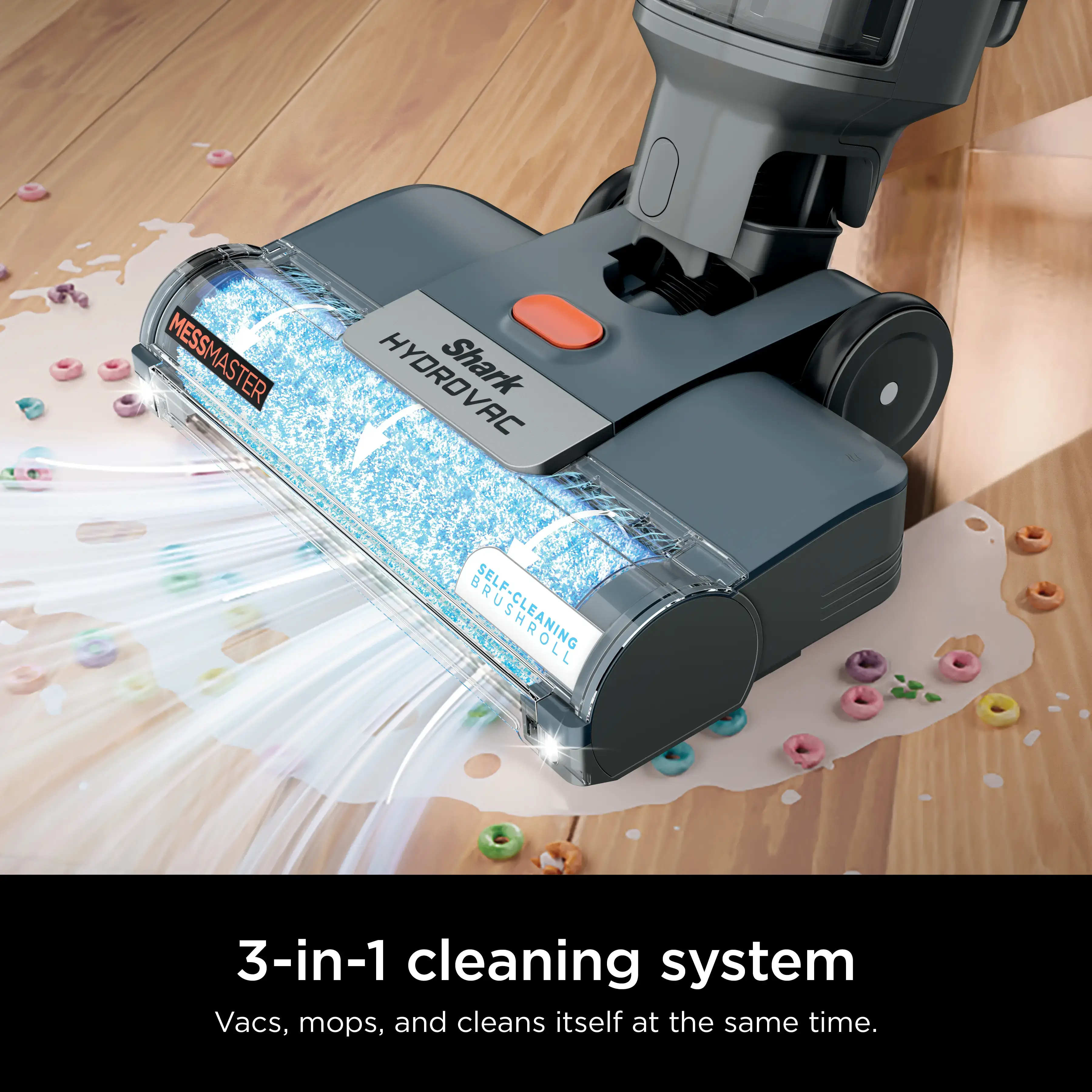 Corded 3-in-1 Vacuum Mop Self-Cleaning System WD161