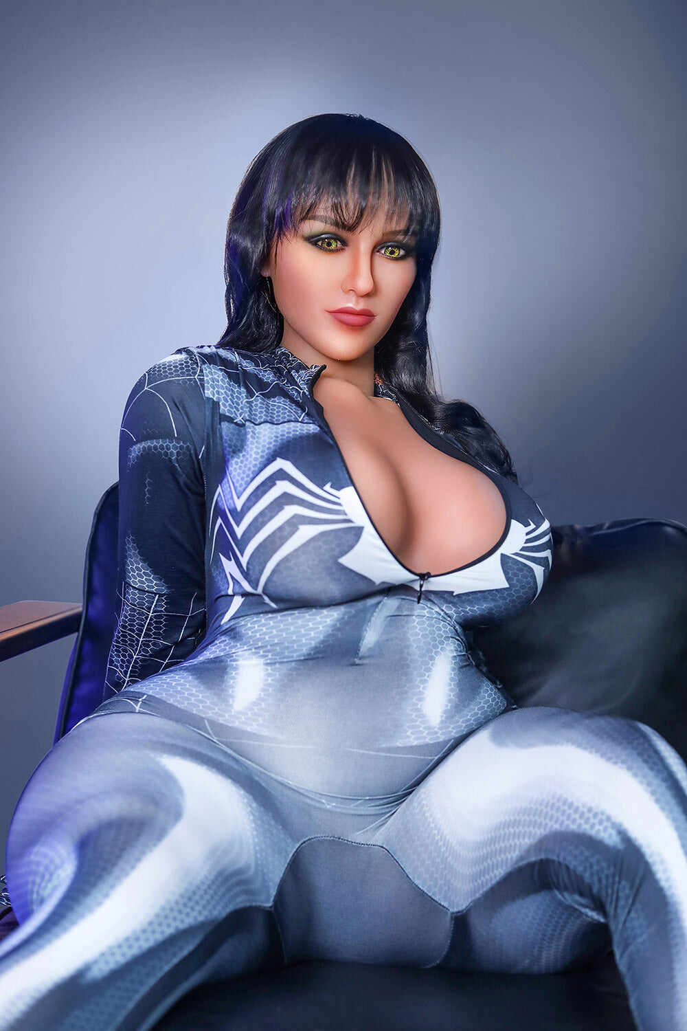 US Stock - Nephele 4.92ft/ 150cm #114 BBW Big Butt Most Realistic Adult Fat Sex Doll With Thick Thigh