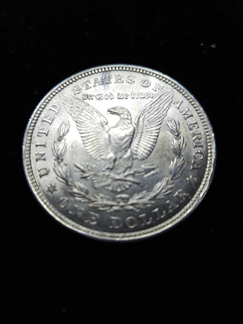 1921 Silver Morgan Dollar AU  Lot#950