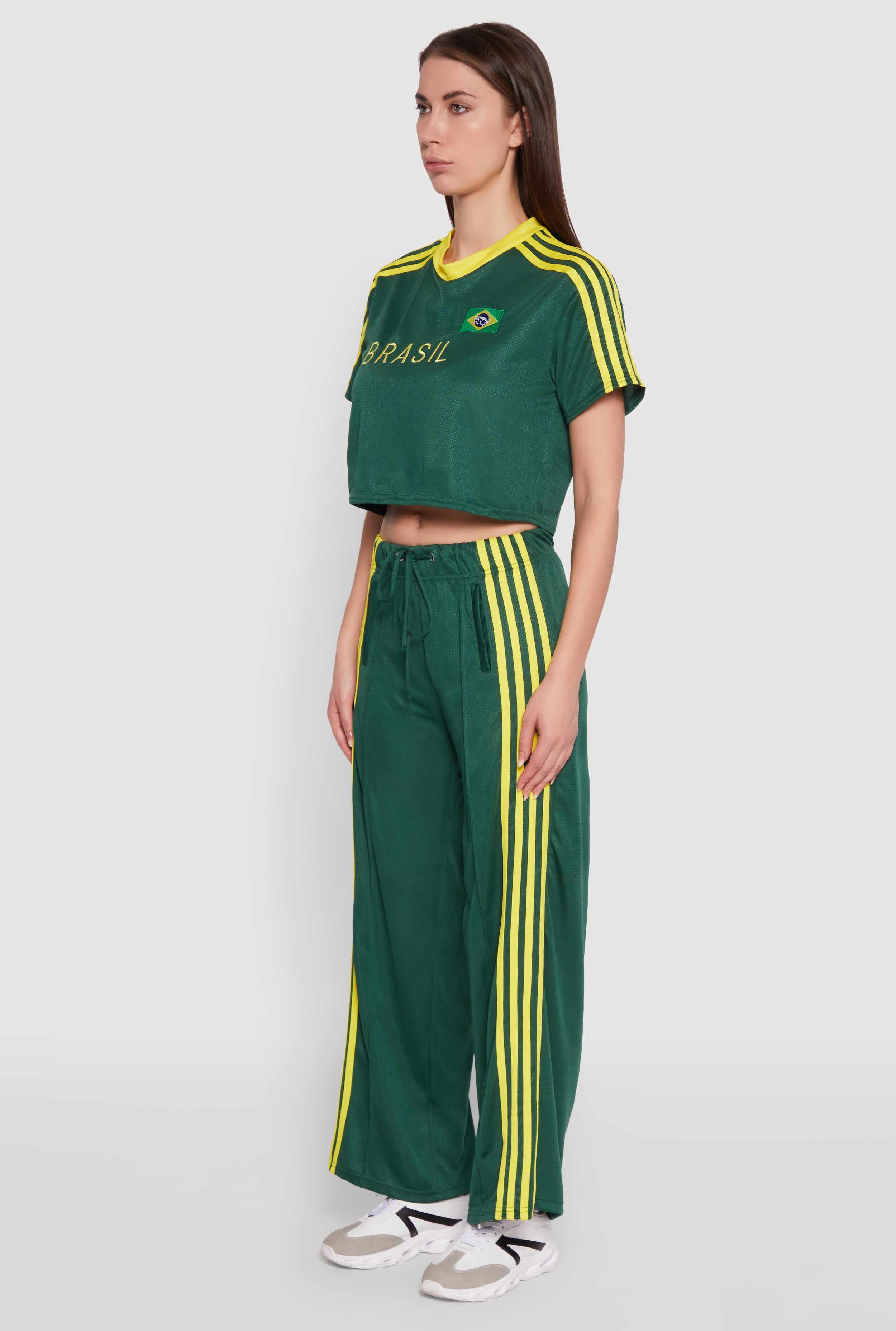 Graphic Cropped Soccer Jersey