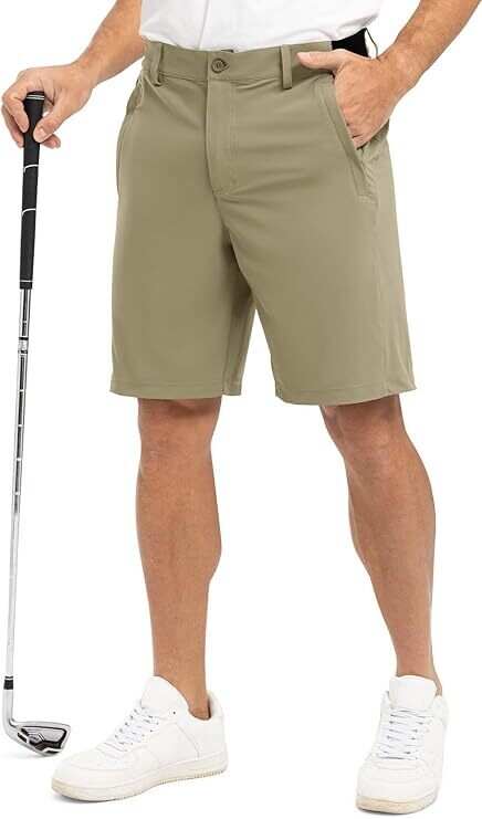 🔥Men's Golf Work Shorts Stretch Waistband Dry Fit