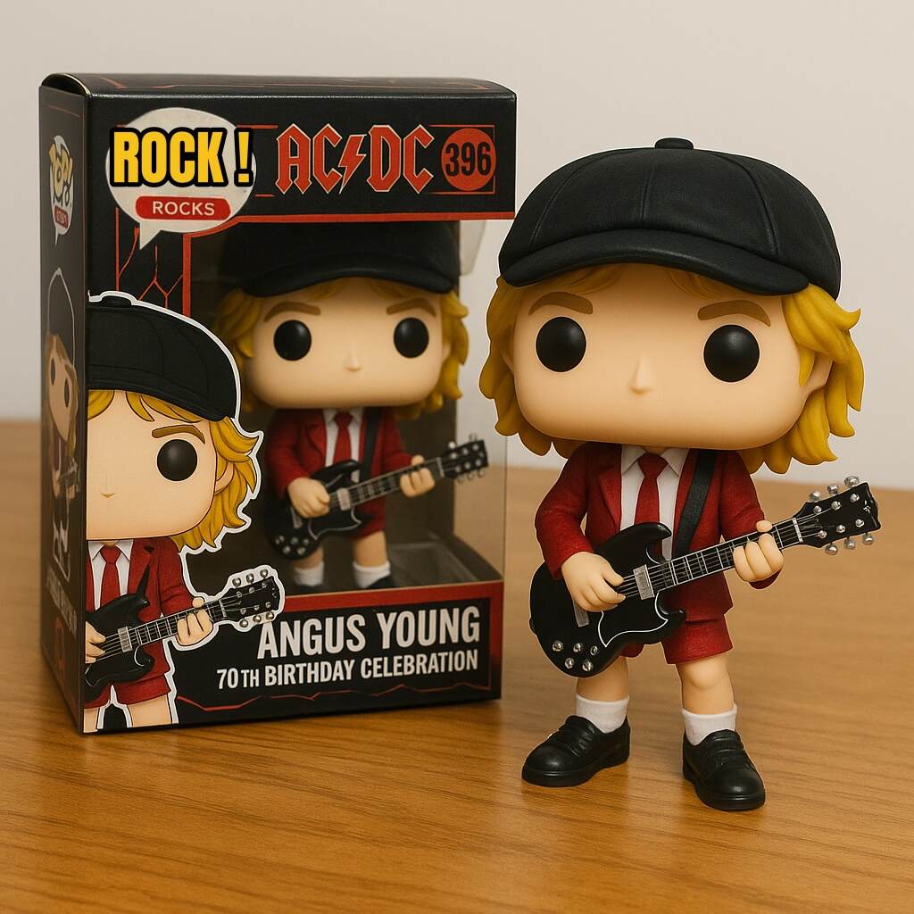 POP！Angus Young 70th Birthday