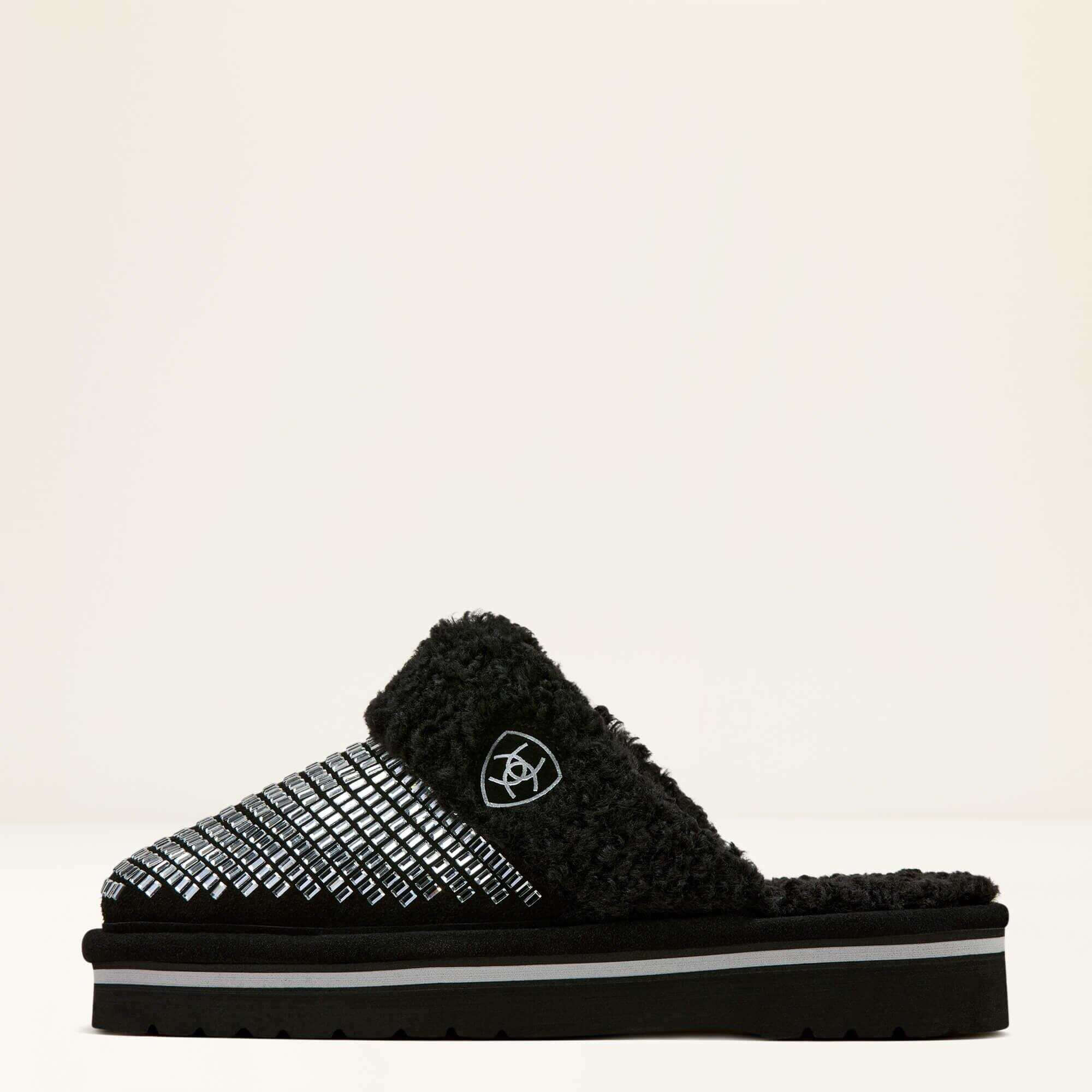 Jackie Square Toe Stack Slipper