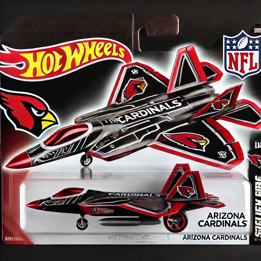 Hot Wheels x NFL F-22 Fighter