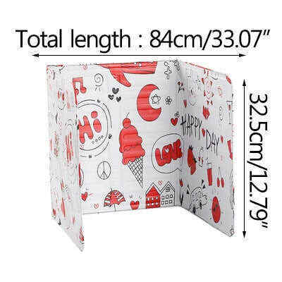Aluminum Foldable Kitchen Gas Stove Baffle Plate