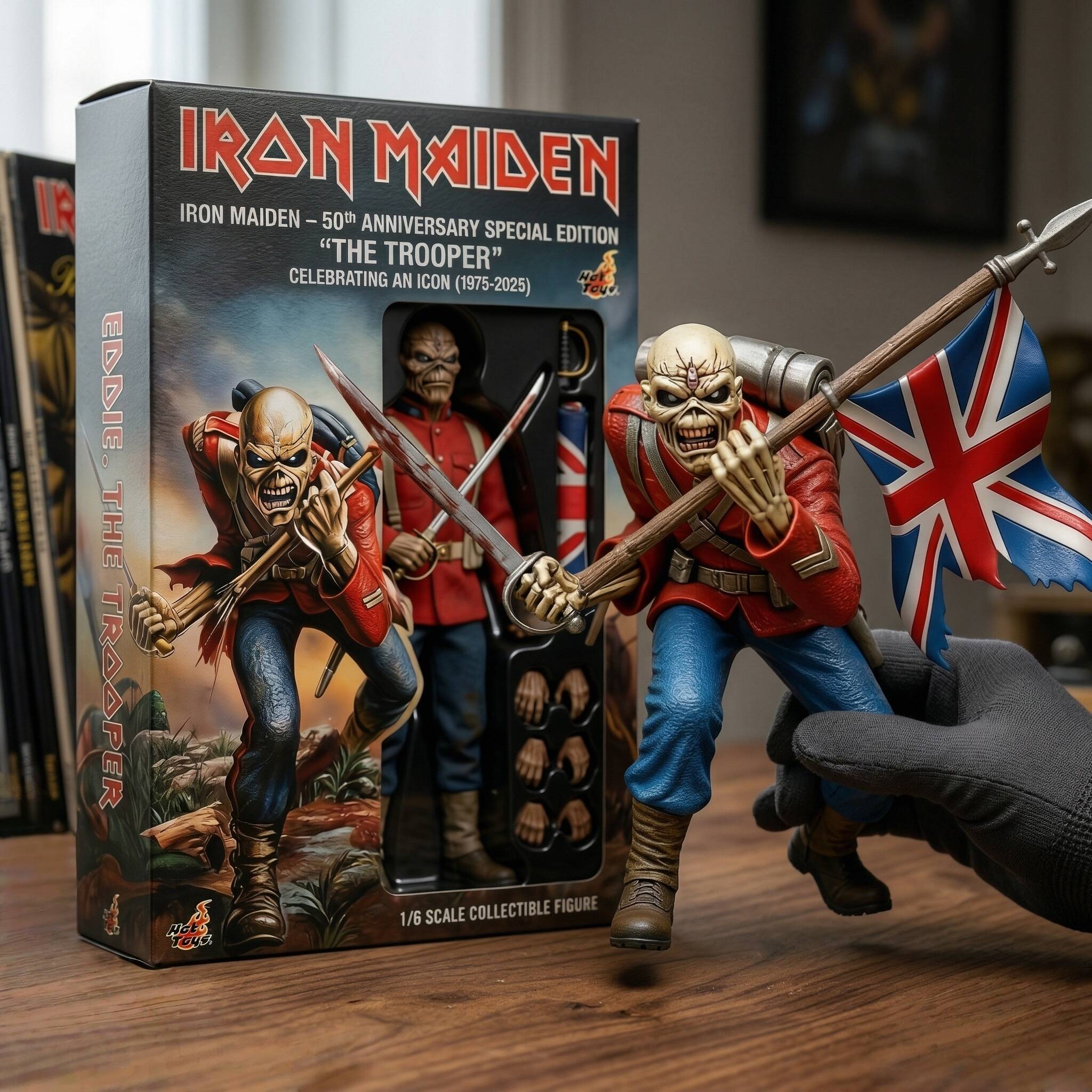 Iron Maiden 50th Anniversary Hot Toys Scale Collectible Figure