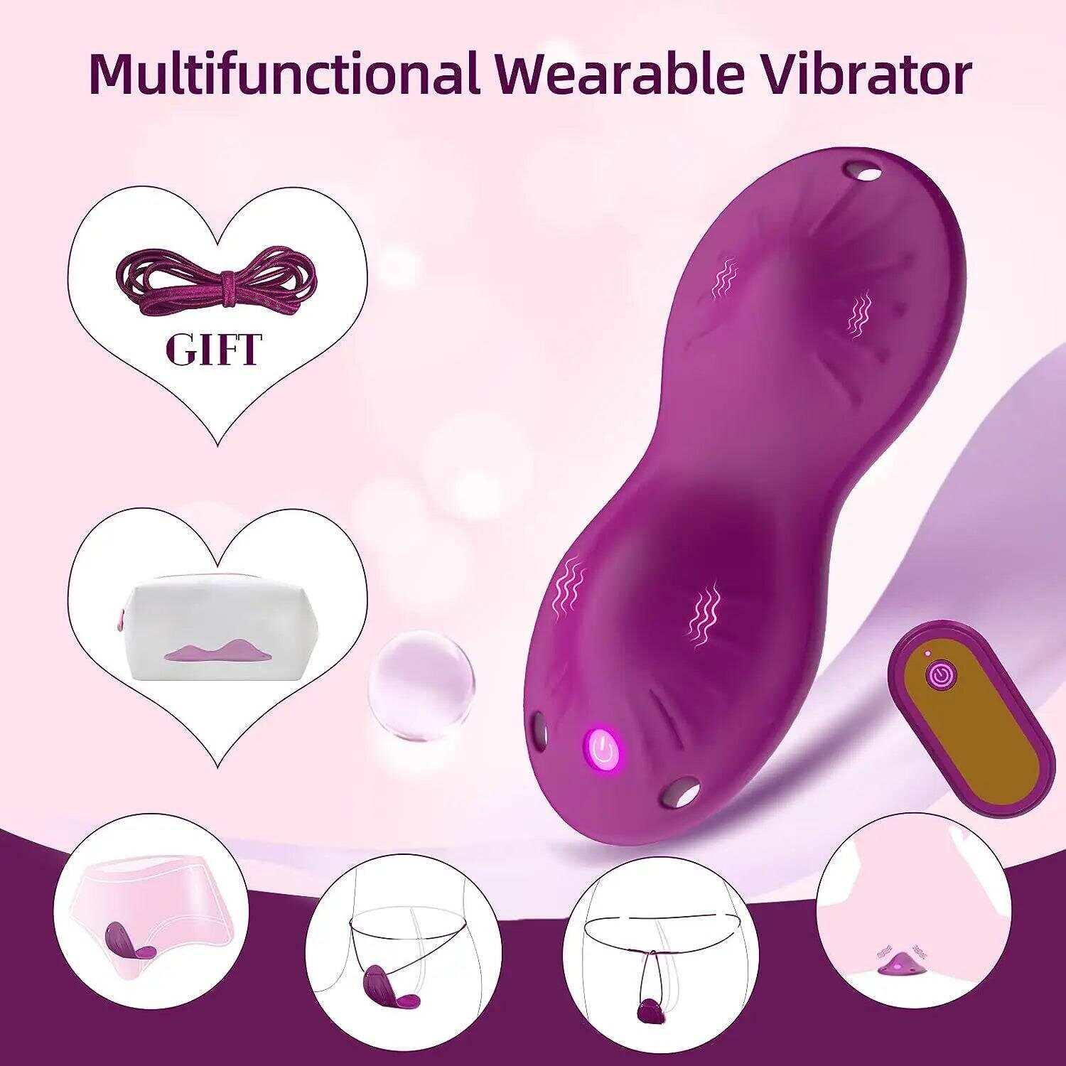 Vibrating Panties with Remote Control – 10 Vibration Modes