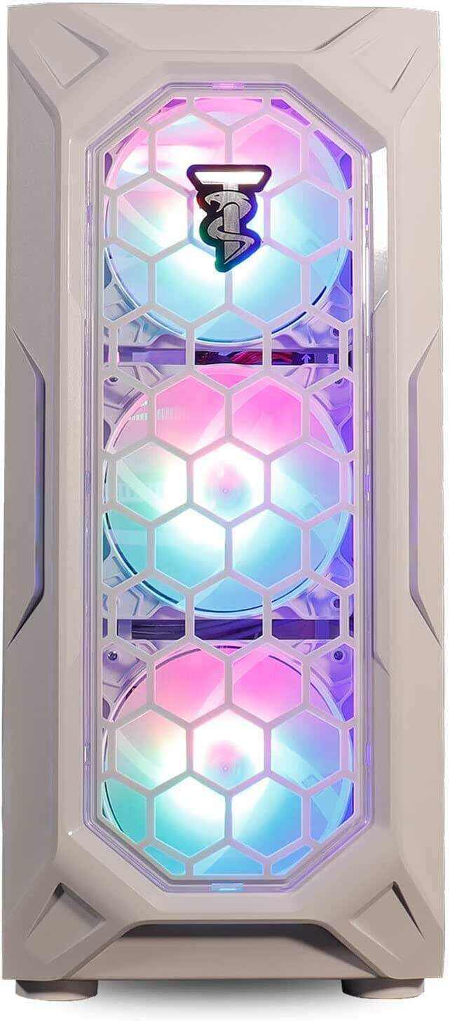 3.0 Liquid-Cooled PC - AMD Ryzen 5 5600X (12-Core 4.6Ghz), RTX 3070 8GB, 32GB DDR4 3200 RAM, 1TB NVMe SSD, VR-Ready, Streaming, WiFi, RGB, Win 11, Warranty, Gaming Desktop Computer