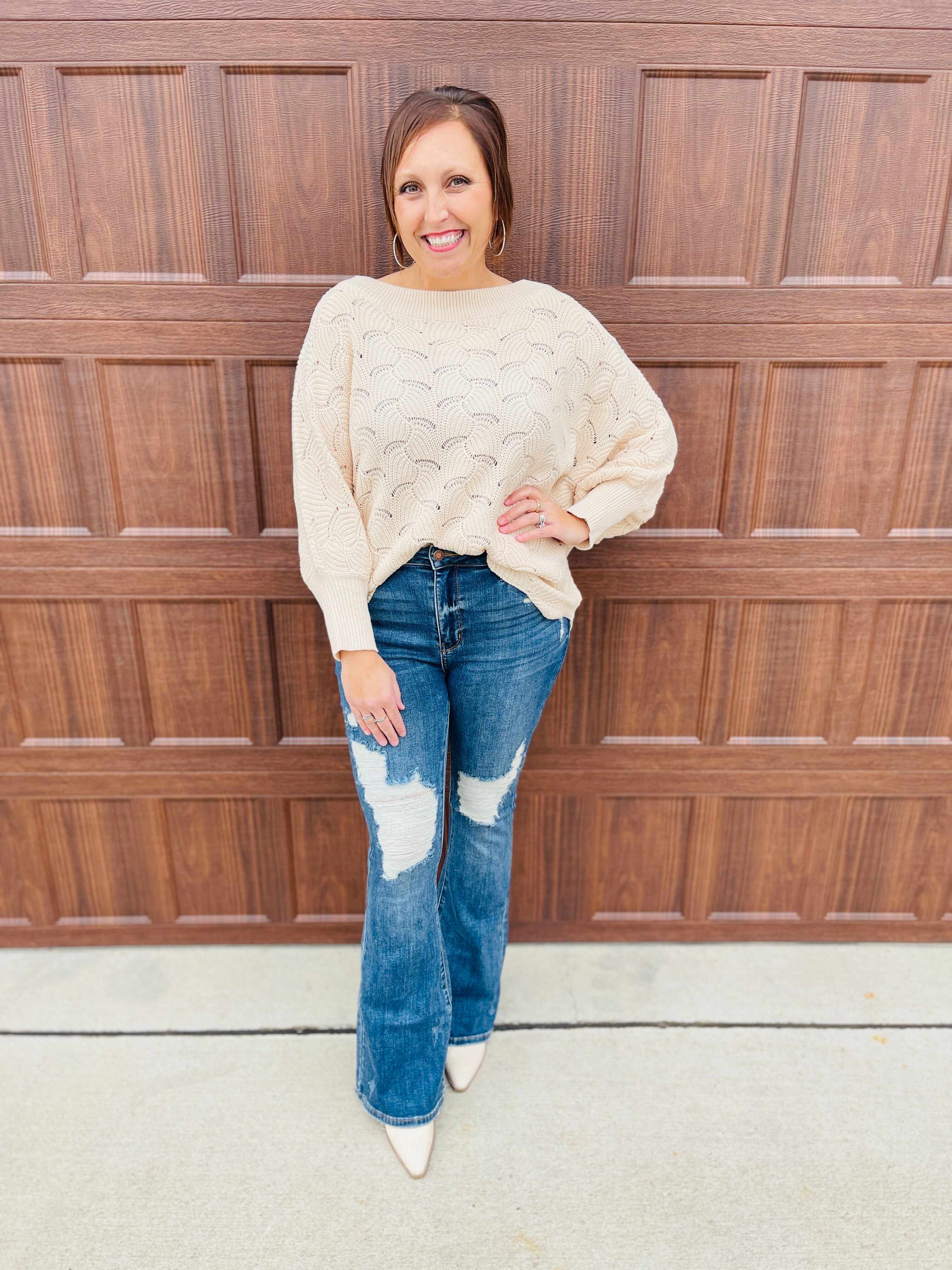 PLUS/REG Flare to There Flare Jeans