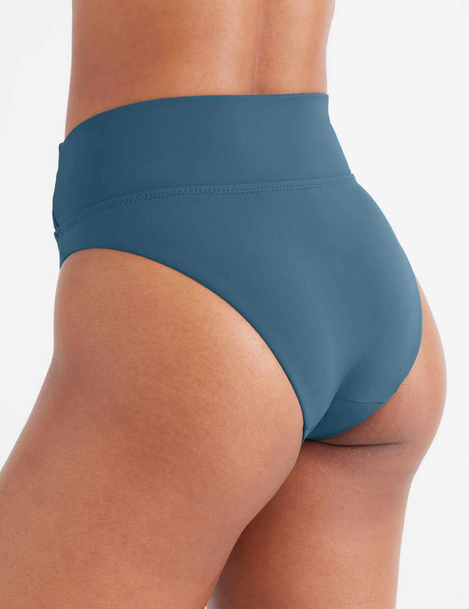 Sculpt High Rise High Cut Swim Bottom