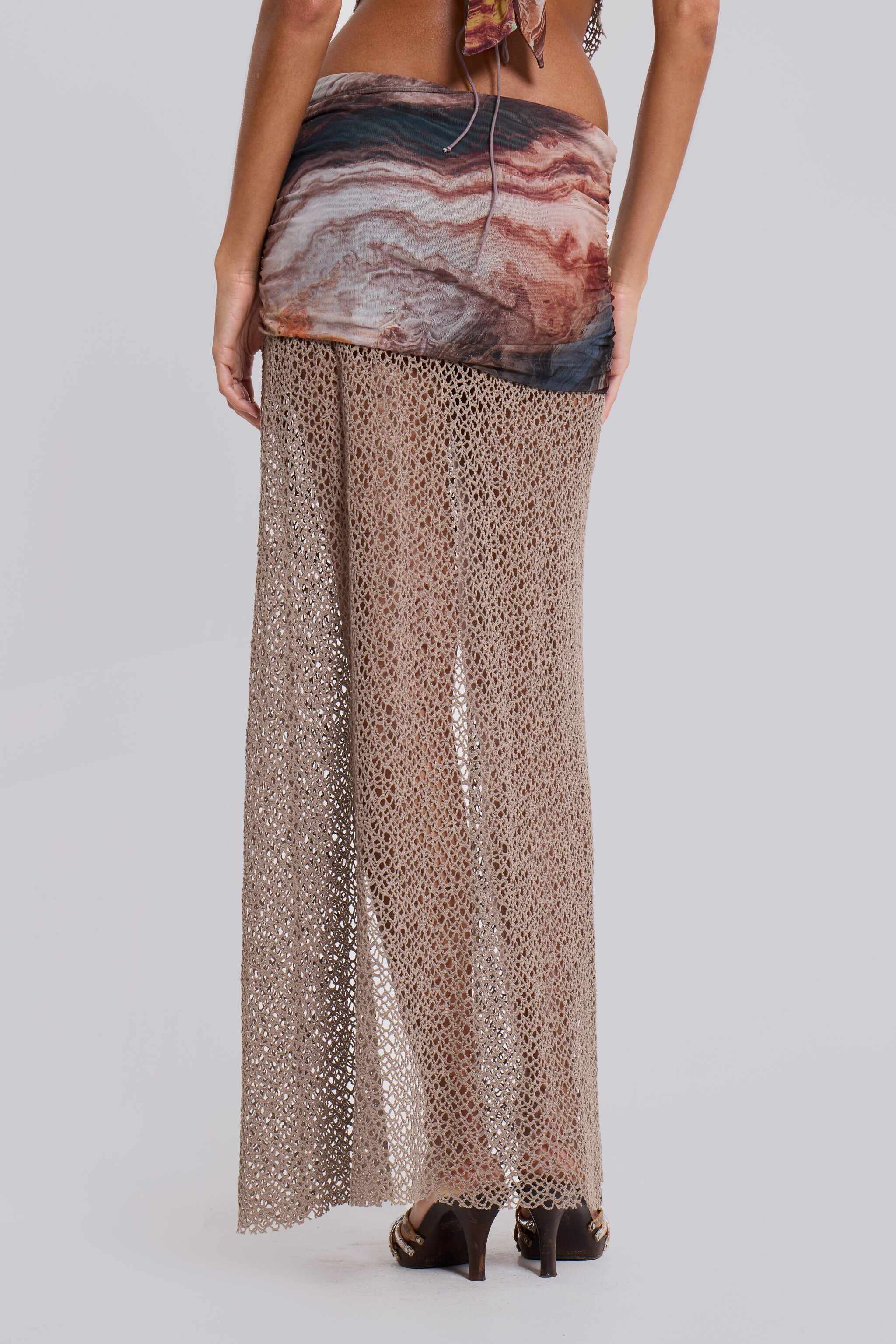 Kumina Layered Maxi Skirt