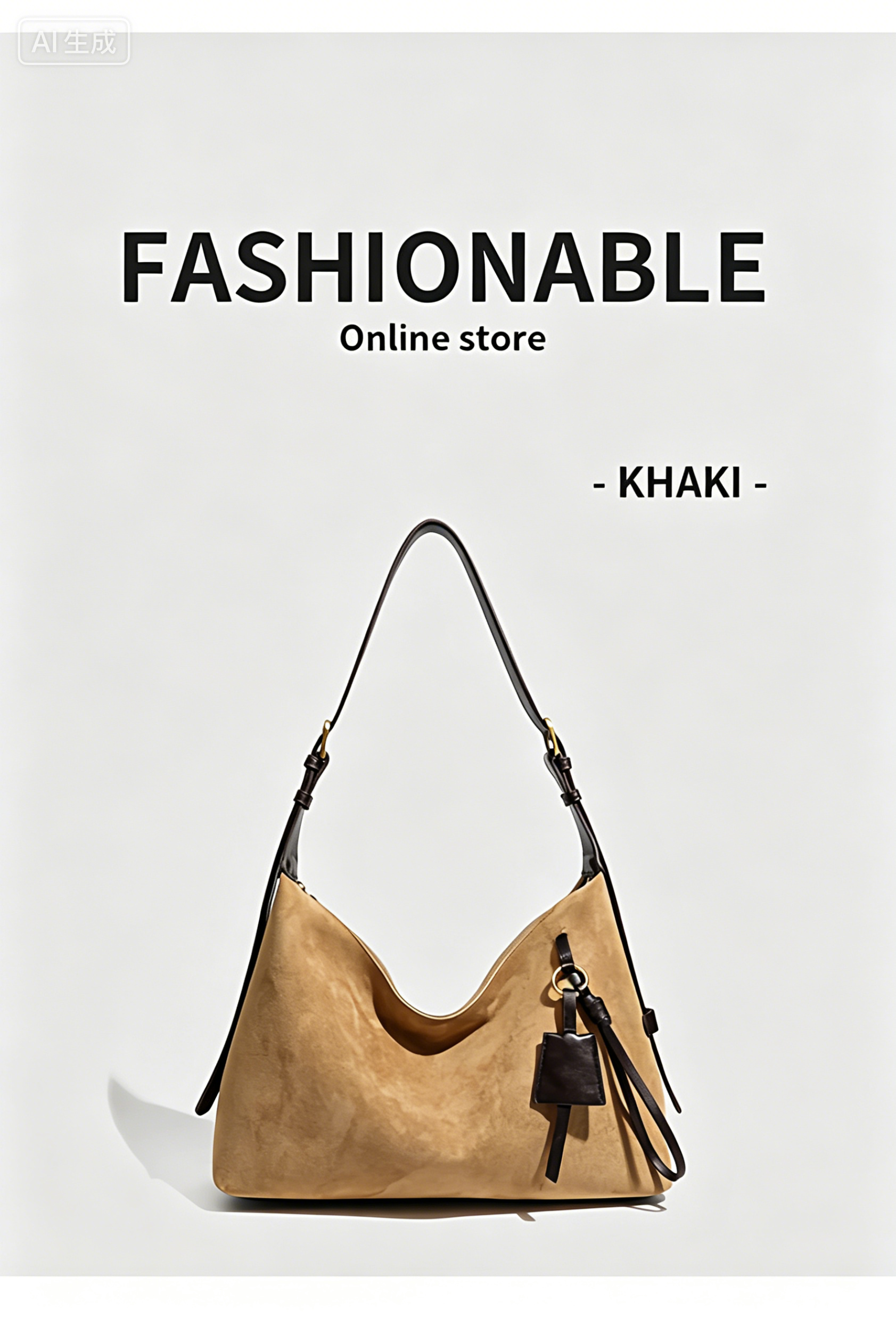 Fashionable women handbag with classic design