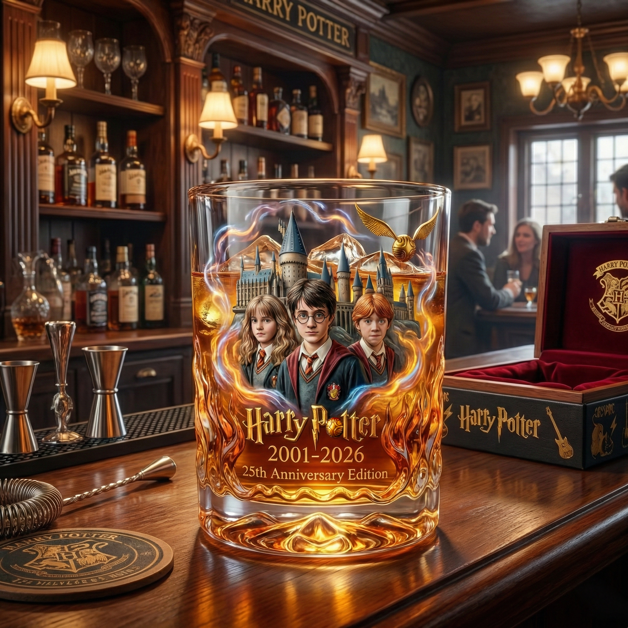 Harry Potter 25th Anniversary Commemorative Whiskey Glass