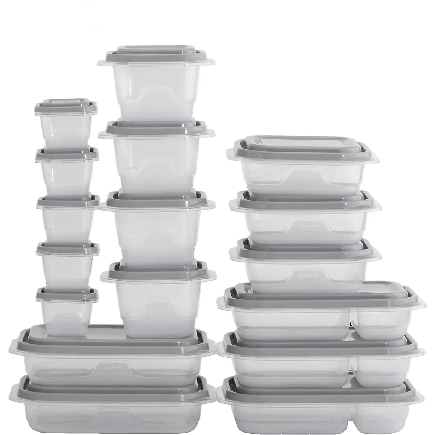 BPA-Free Plastic Food Storage Containers with Lids