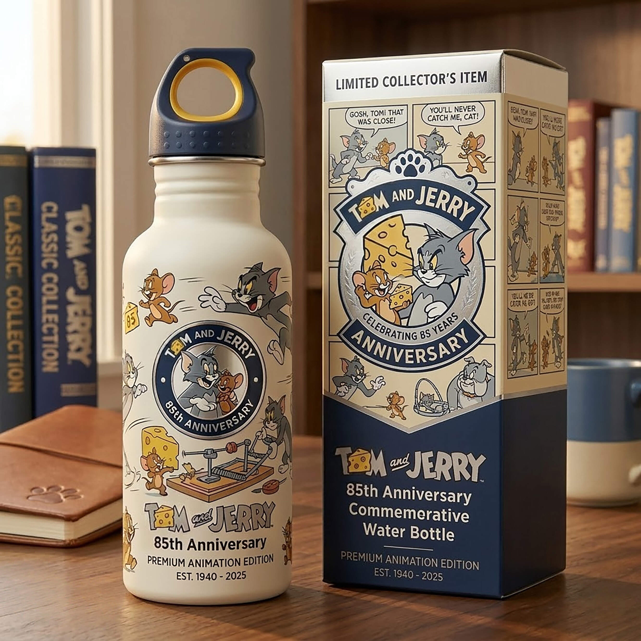 🐭Tom and Jerry 85th Anniversary Limited Edition Insulated Water Bottle