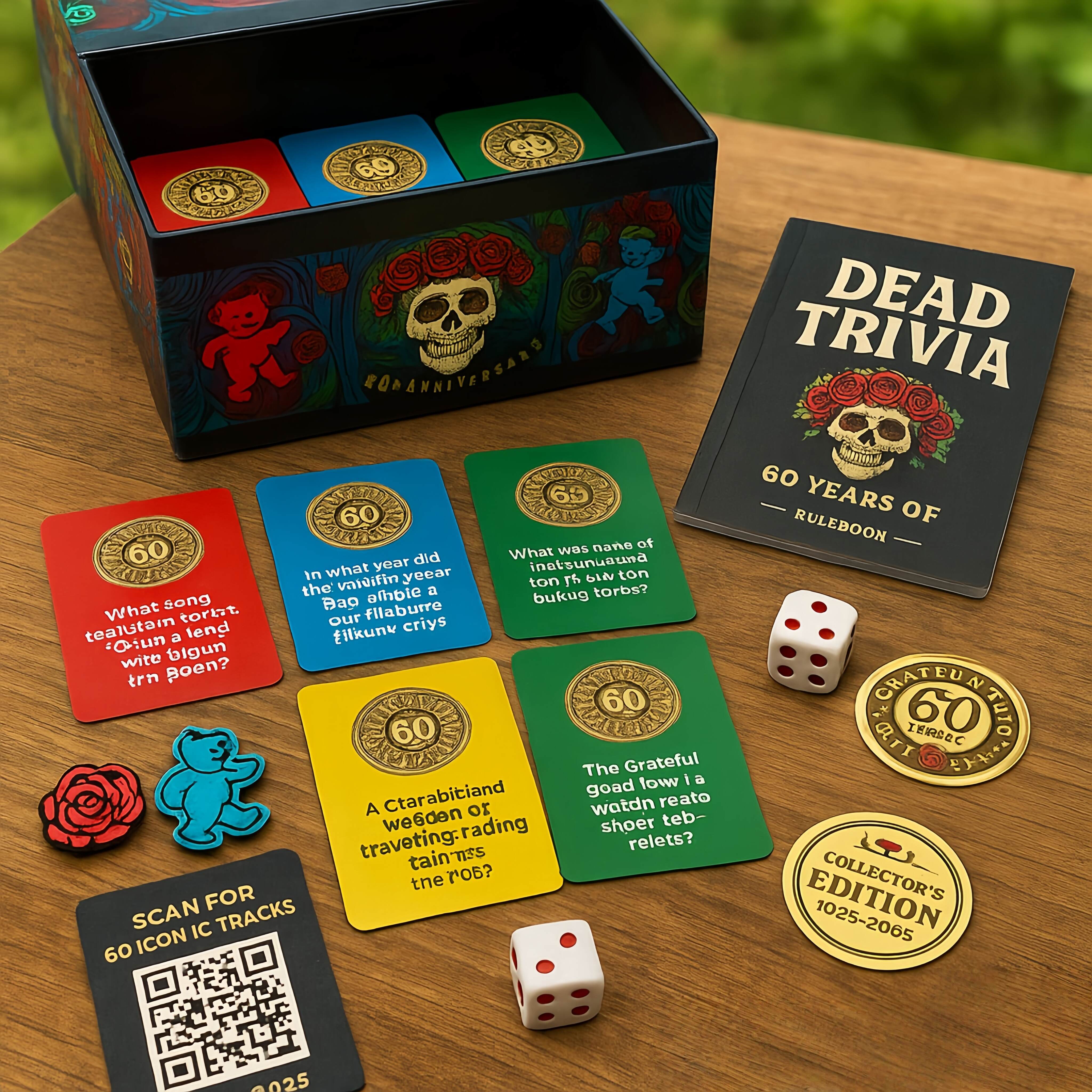 Trivia Game: Grateful Dead 60th Anniversary Edition