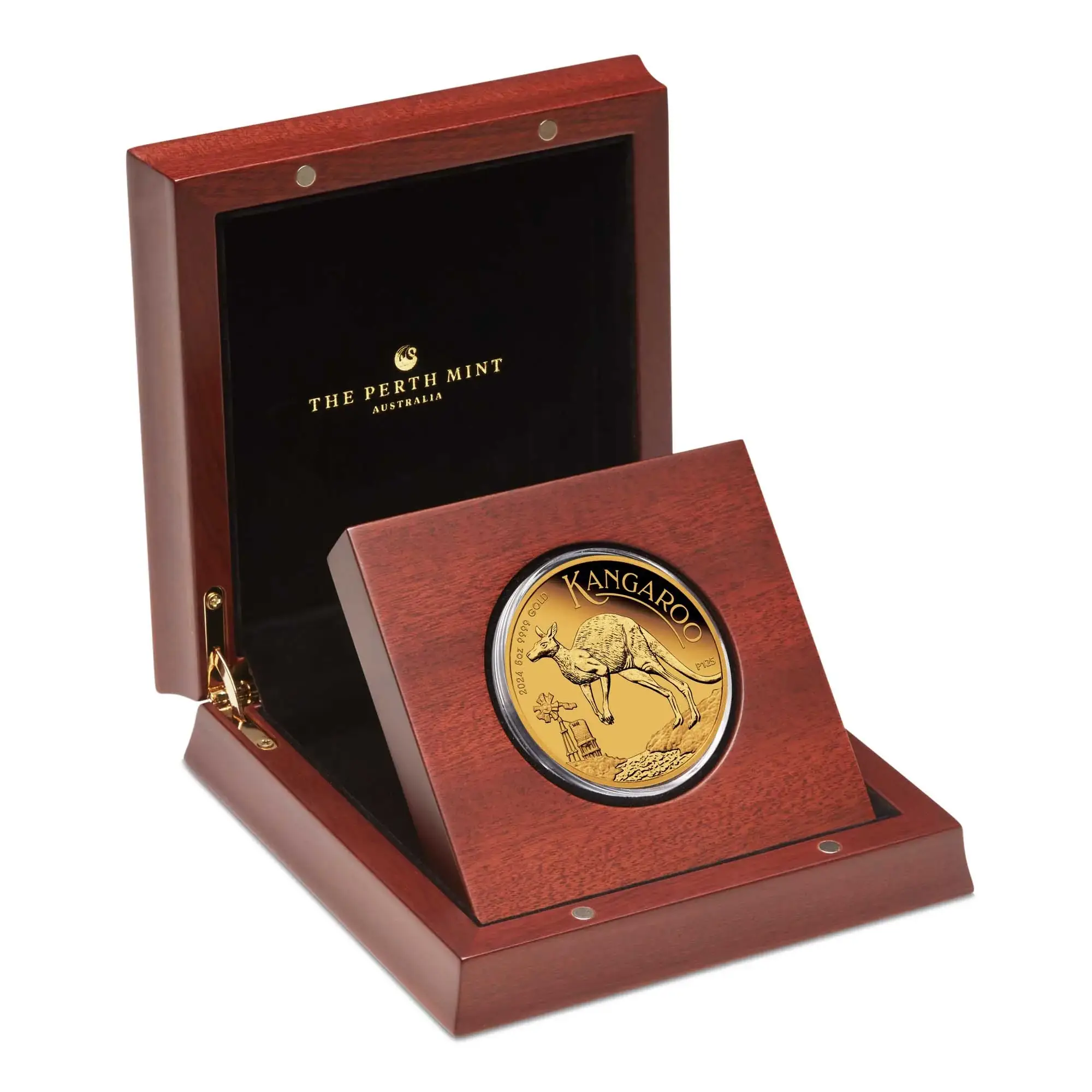 Australian Kangaroo 2024 5oz Gold Proof Coin