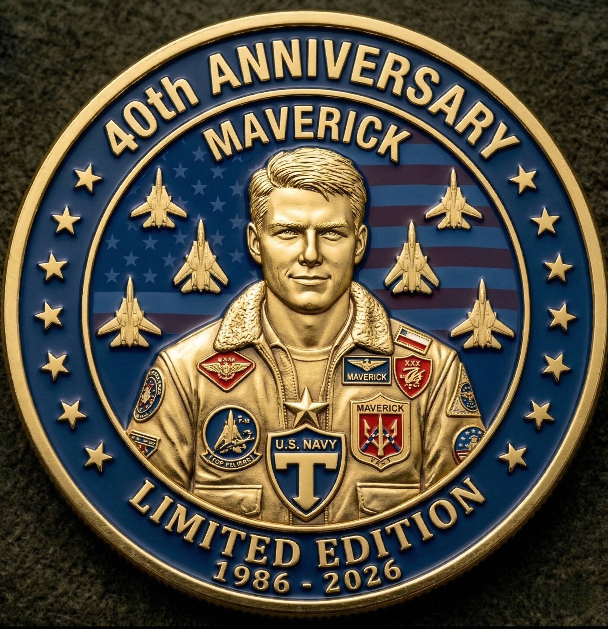 ✈️ Top Gun 40th Anniversary Commemorative Coin