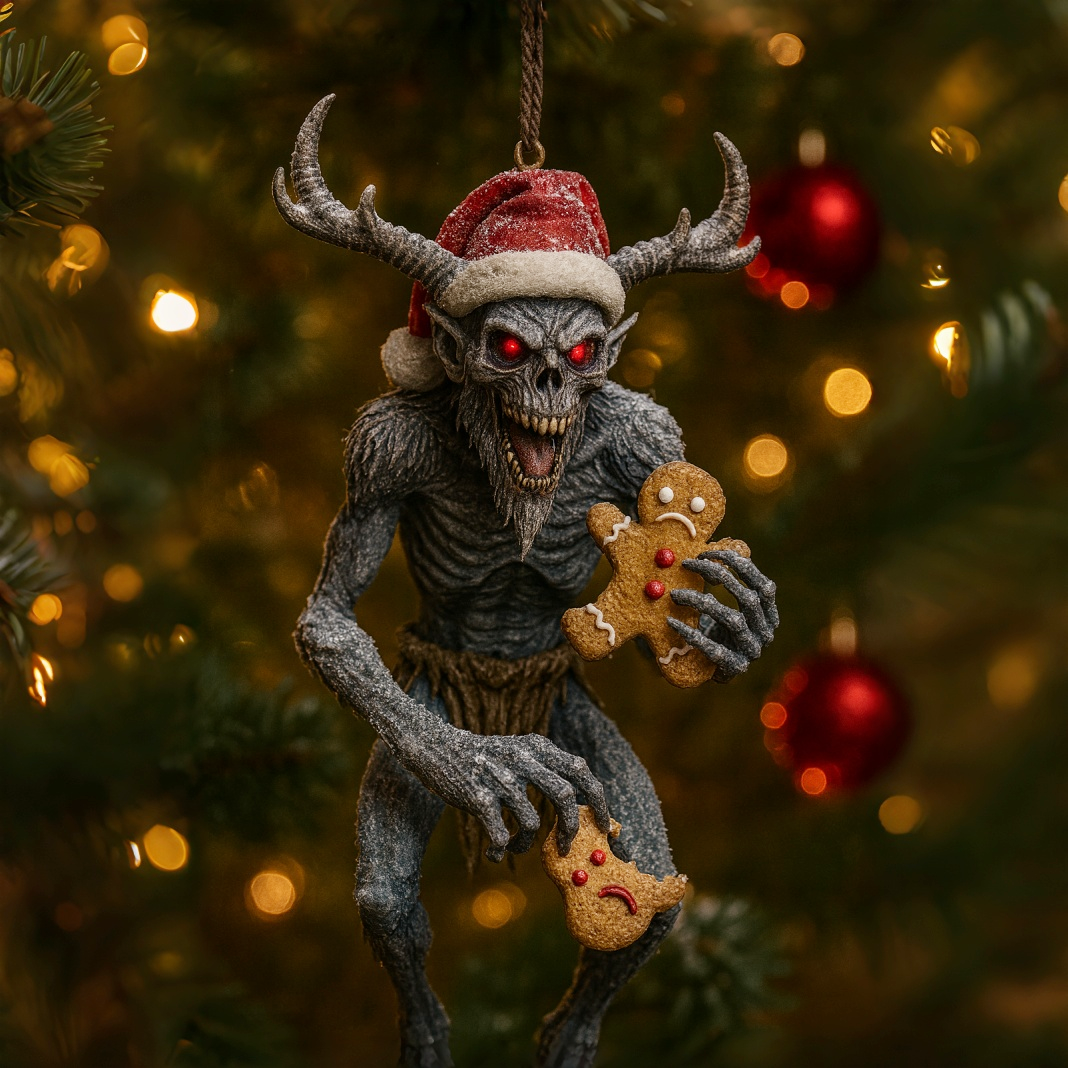 Wendigo Dark Christmas Ornament Collection