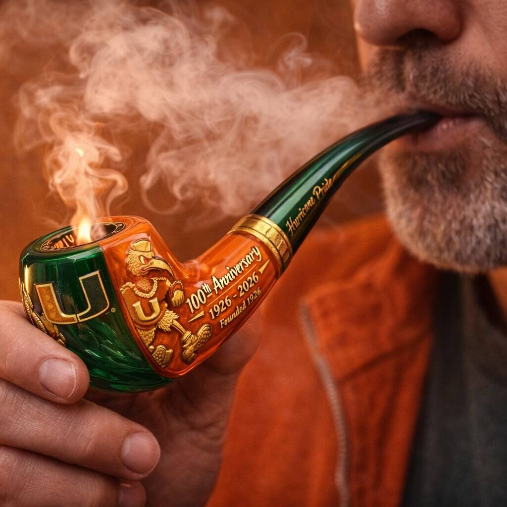 Miami Hurricanes 100th Anniversary Pipe