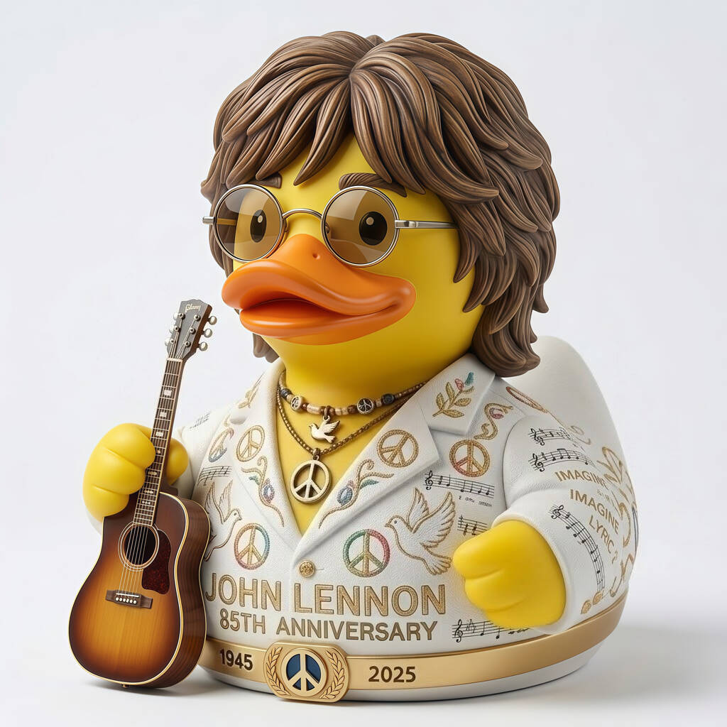 John Lennon 85th Anniversary Duck
