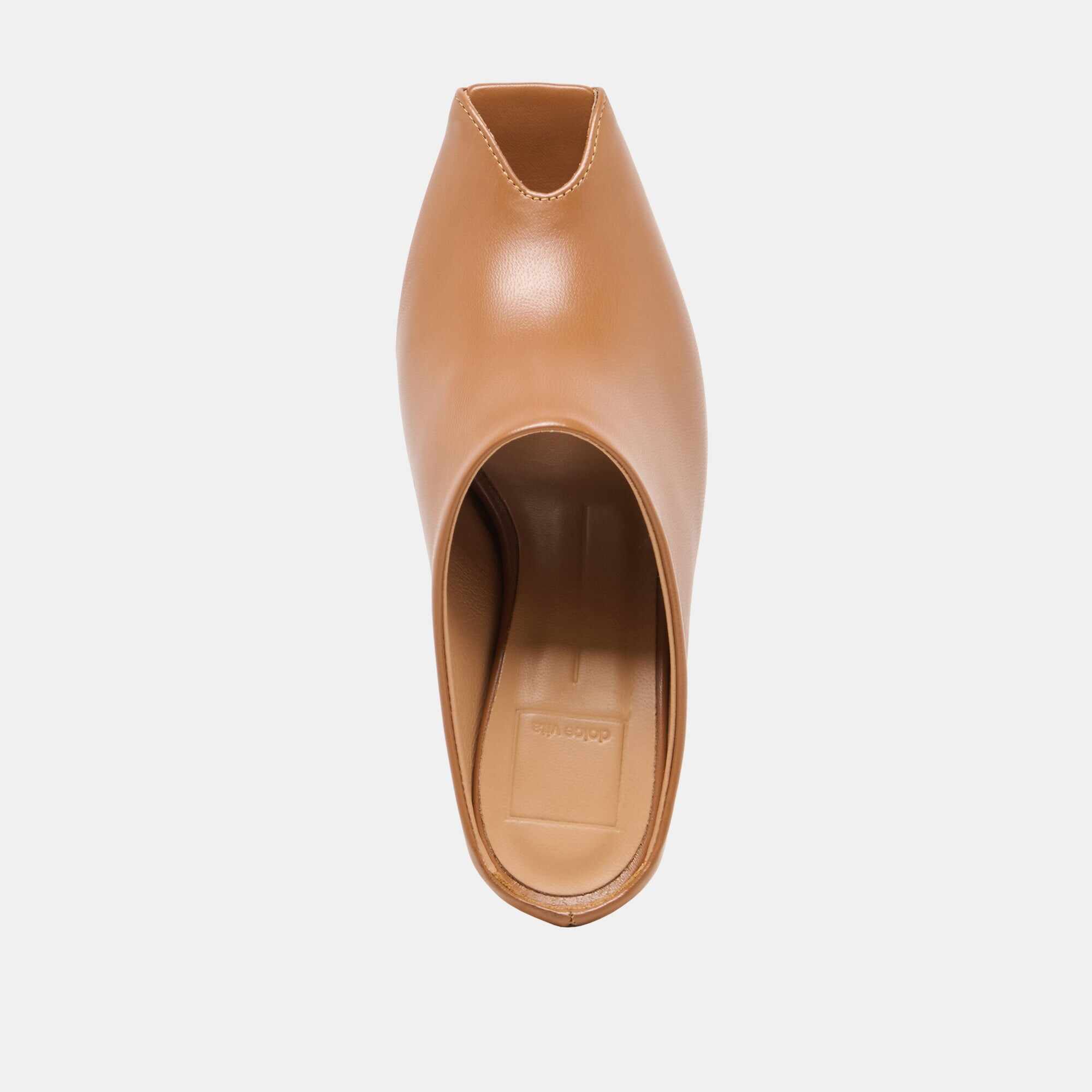 MERY HEELS BROWN LEATHER