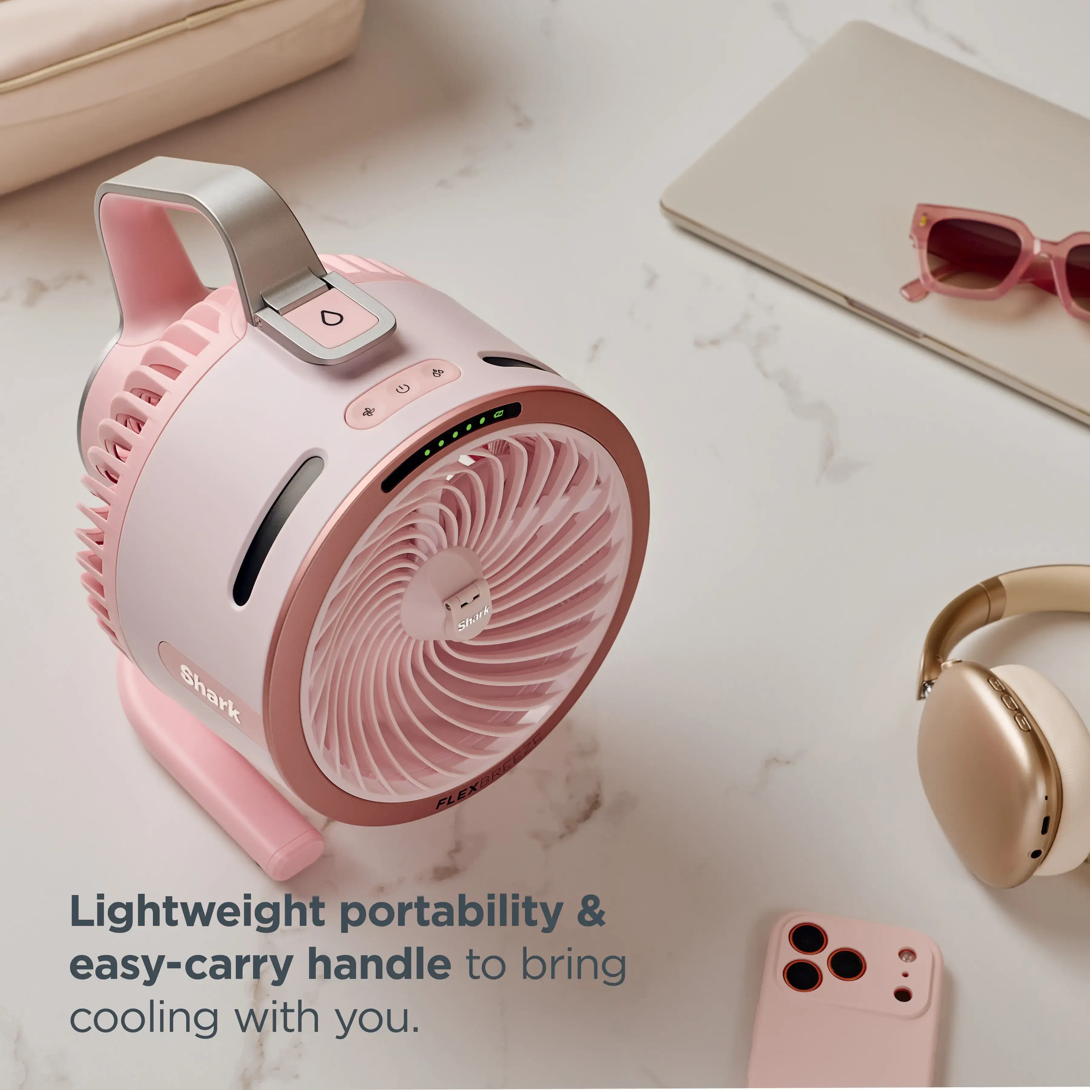 It’s so hot outside, Fan is exactly what I needed. ☀️🩷 It’s cordless, portable, has built-in mist, and is perfect for patios, the pool, sporting events, camping, or anywhere you need to cool off