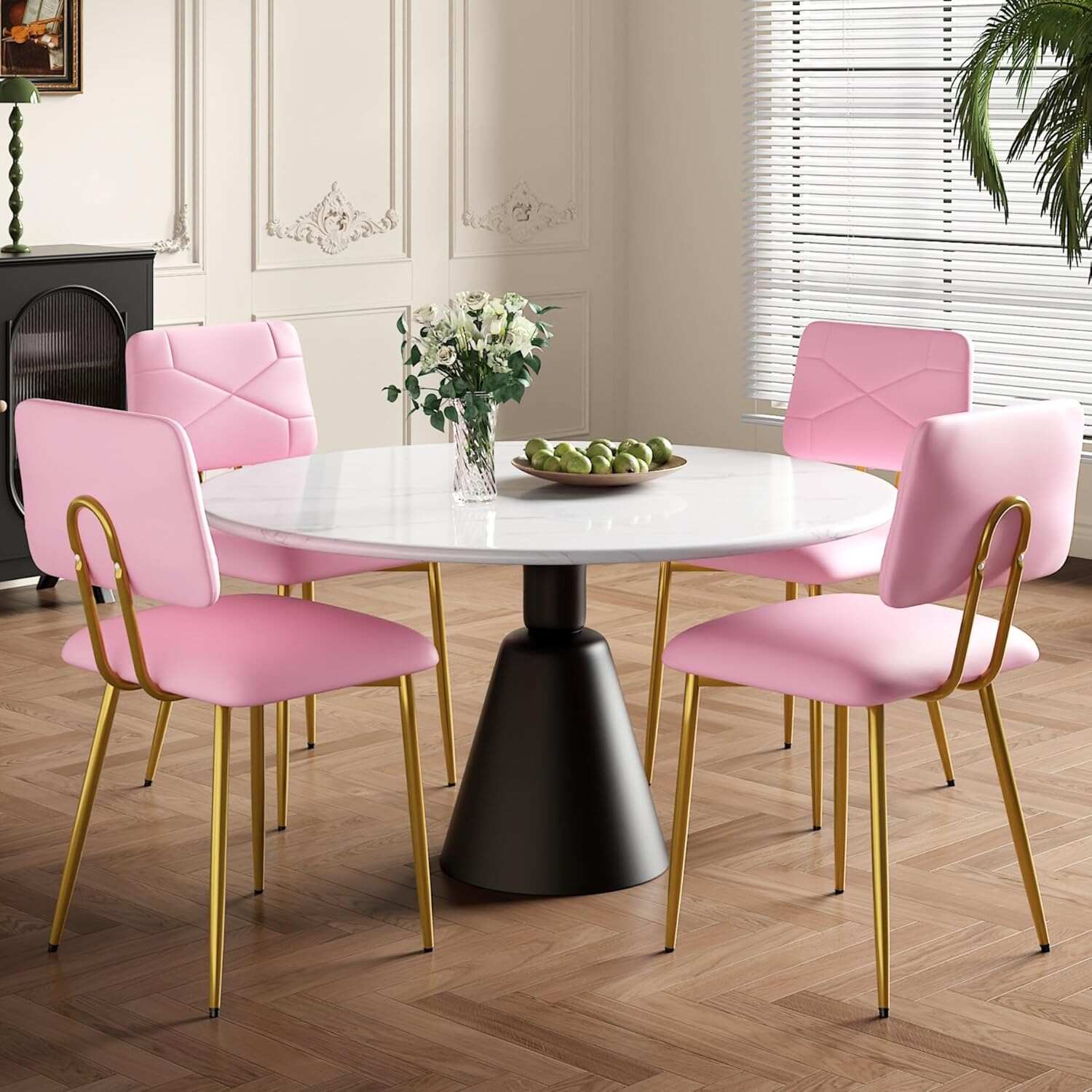 VECELO Dining Chairs Set of 2