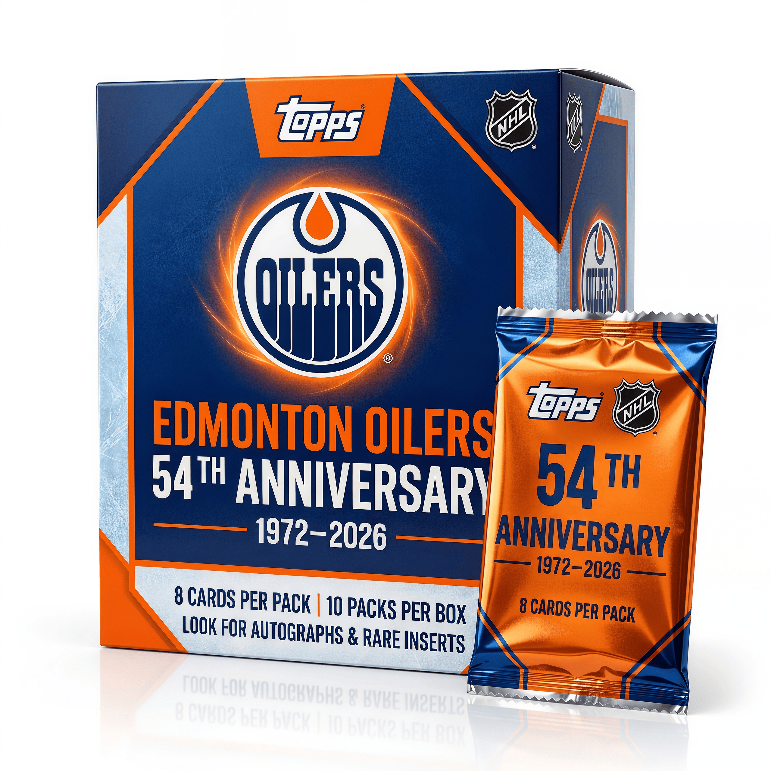 2026 Edmonton Oilers 54th Anniversary Hobby Box