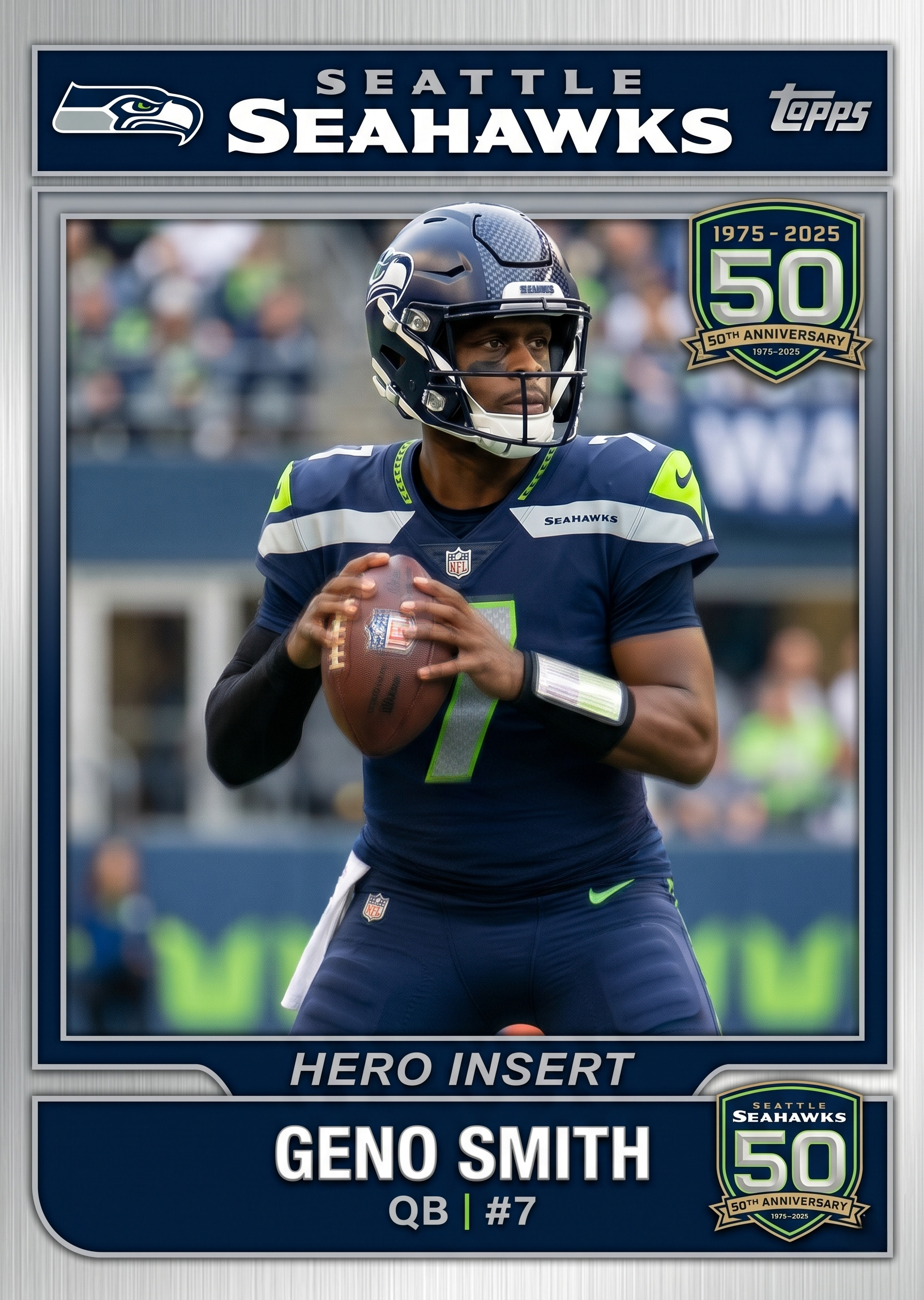 Seattle Seahawks 50th Anniversary Hobby Box