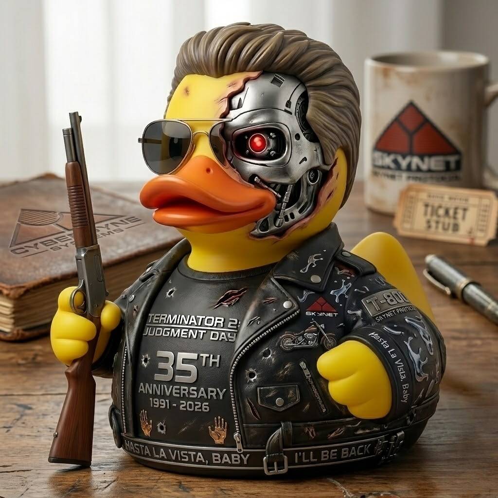 Terminator 35th Anniversary Duck（1991-2026）