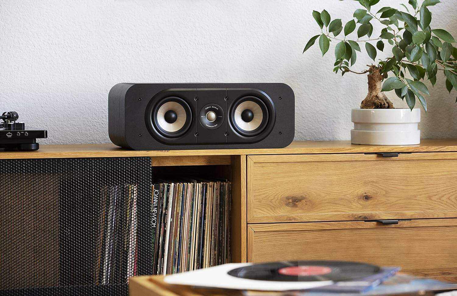 Polk Audio Signature Elite ES20 Bookshelf Speaker - Hi-Res Audio Certified,Dolby Atmos & DTS:X Compatible, 1