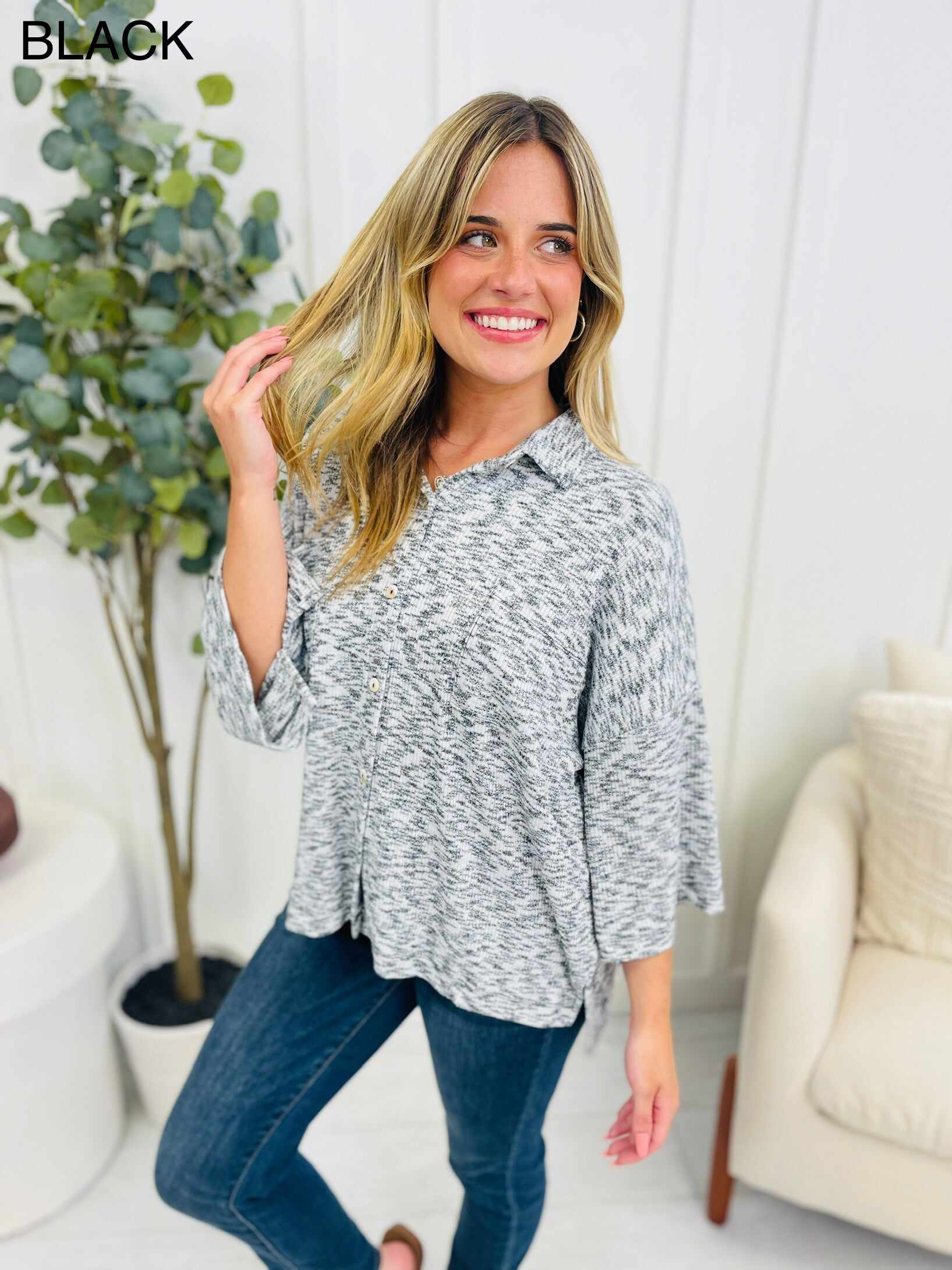 DOORBUSTER! Dreamy Location Top- Multiple Colors!