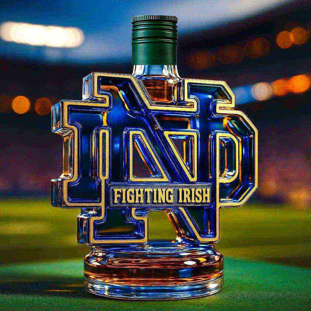 Fighting Irish Whiskey Bottle