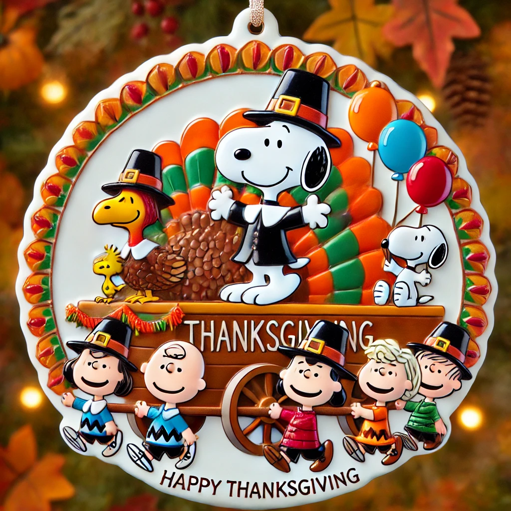 Happy Thanksgiving Ornament