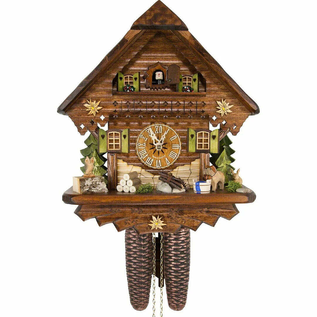GERMAN CUCKOO CLOCK-GERMAN BLACK FOREST CUCKOO CLOCK