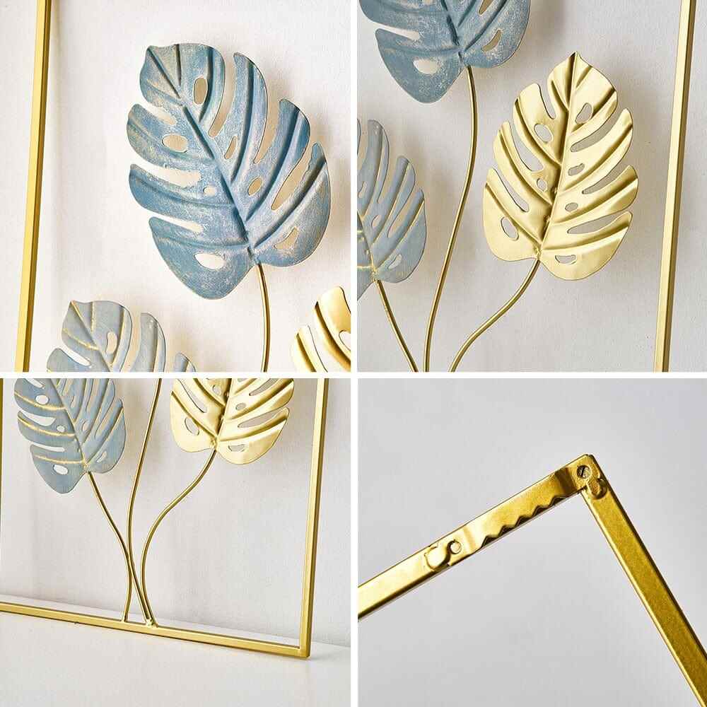 Gold Metal Wall Art