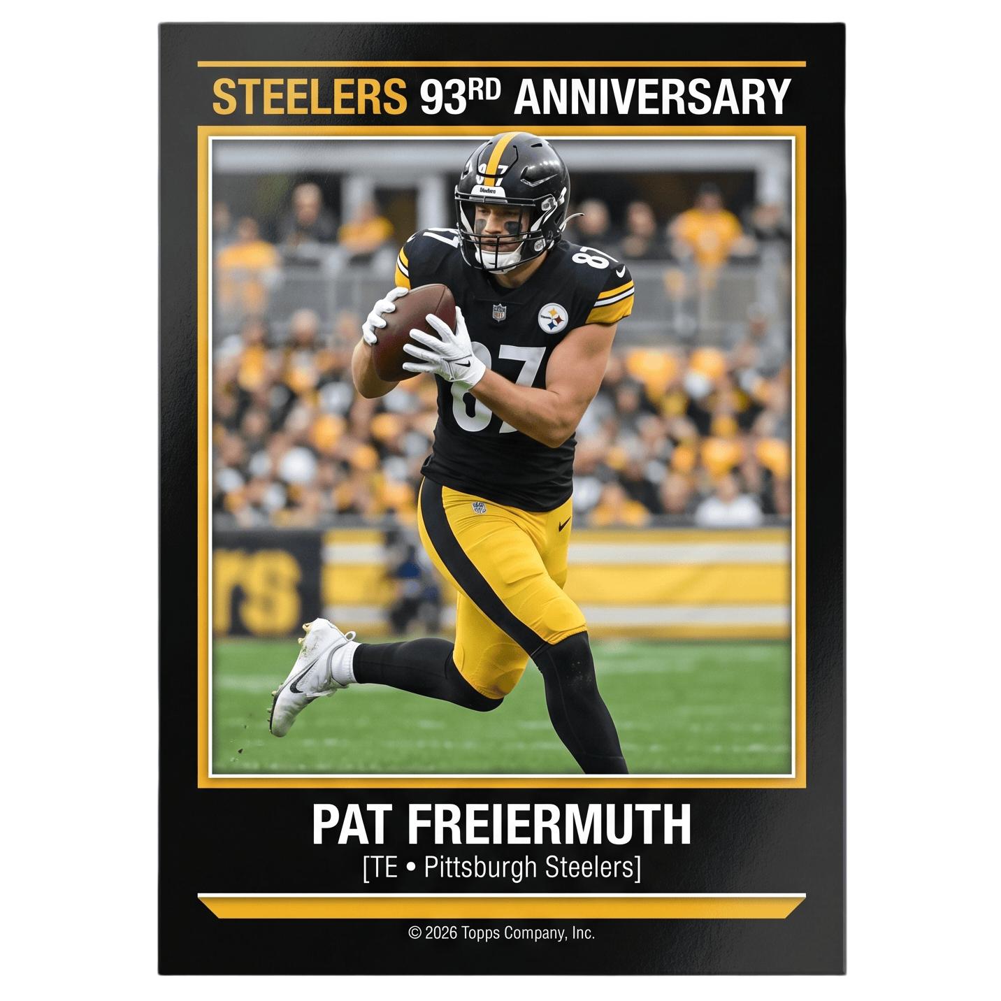 2026 Pittsburgh Steelers 93th Anniversary Hobby Box