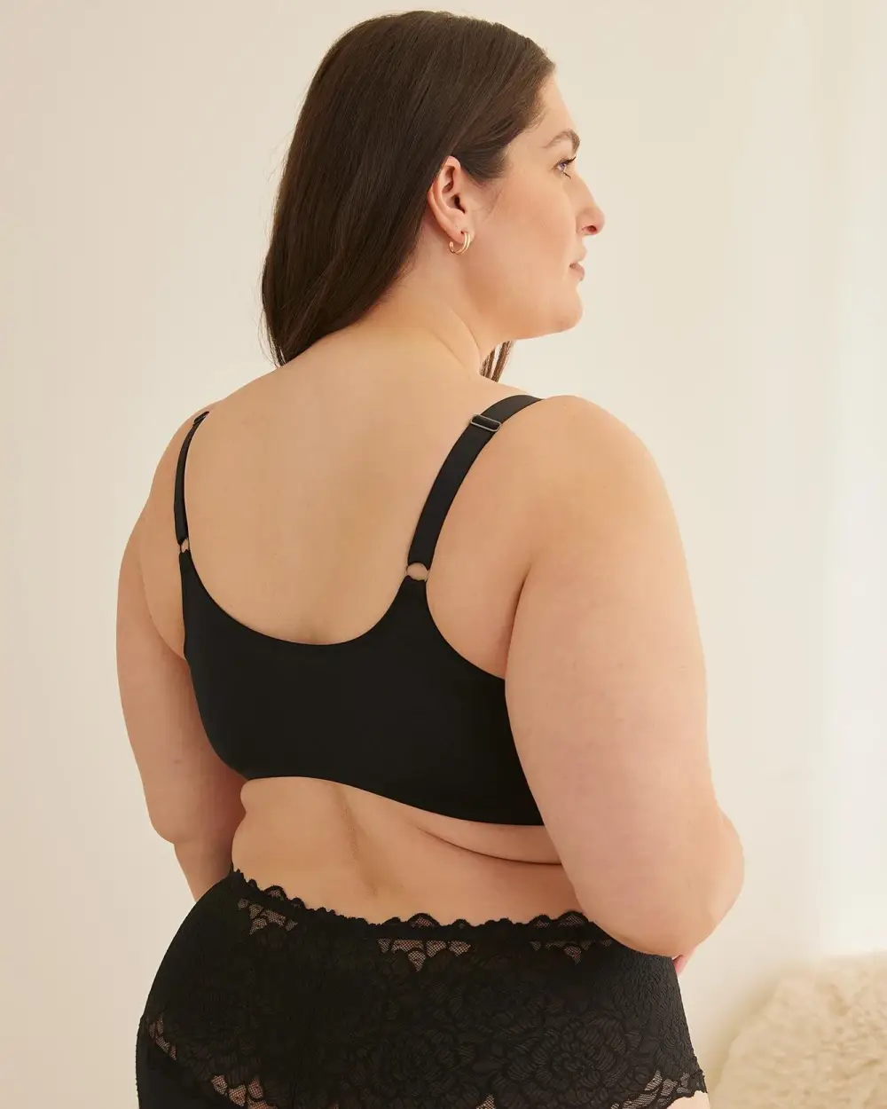 NEW Unlined Front Closure Bra with Lace - Deesse  Collection