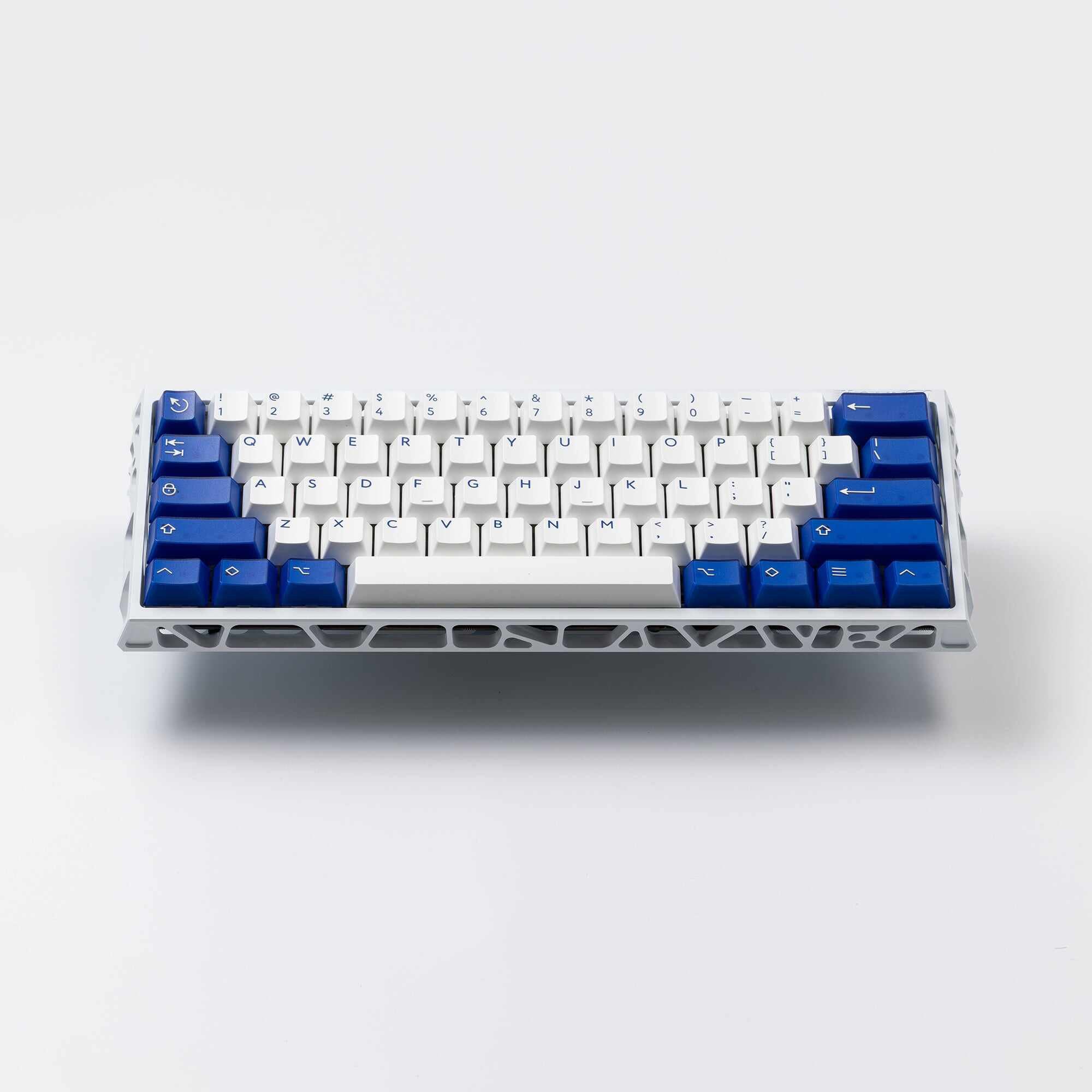 Ready to use Holy60 Keyboard with PBTfans Klein Blue R3
